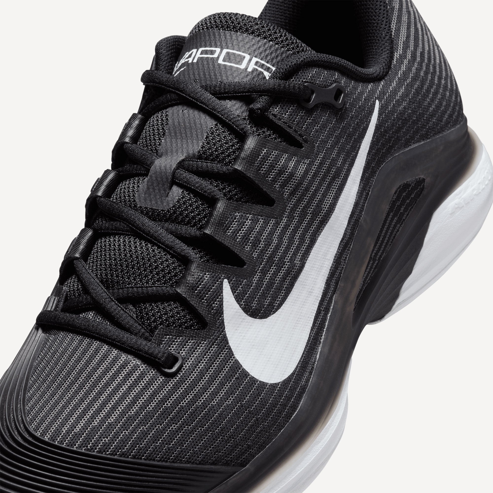 Nike Vapor 12 Men's Hard Court Tennis Shoes - Black (7)