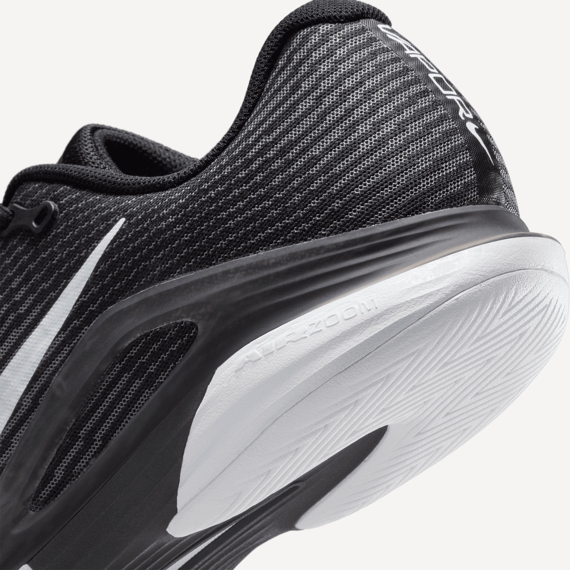 Nike Vapor 12 Men's Hard Court Tennis Shoes - Black (8)