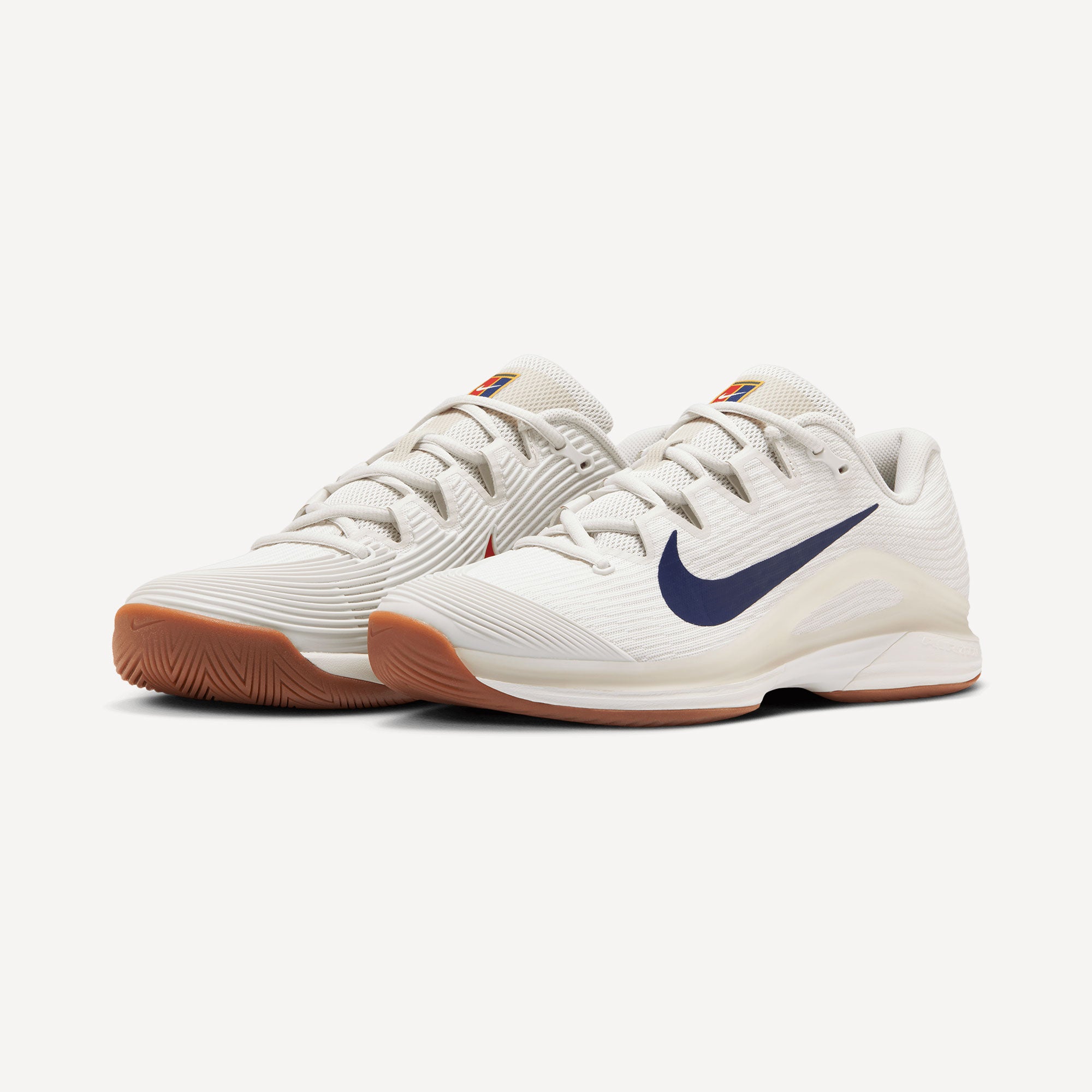 Nike Vapor 12 Men's Hard Court Tennis Shoes - White (4)