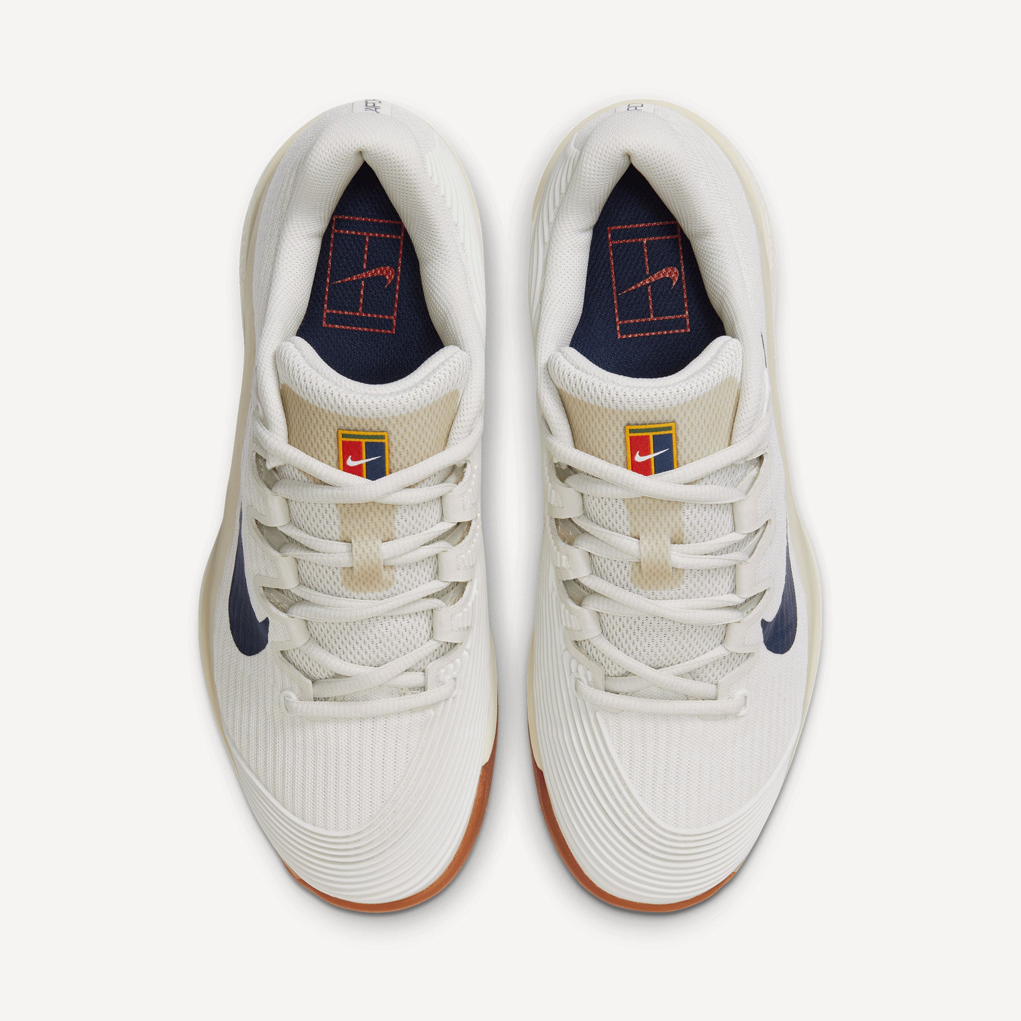 Nike Vapor 12 Men's Hard Court Tennis Shoes - White (6)