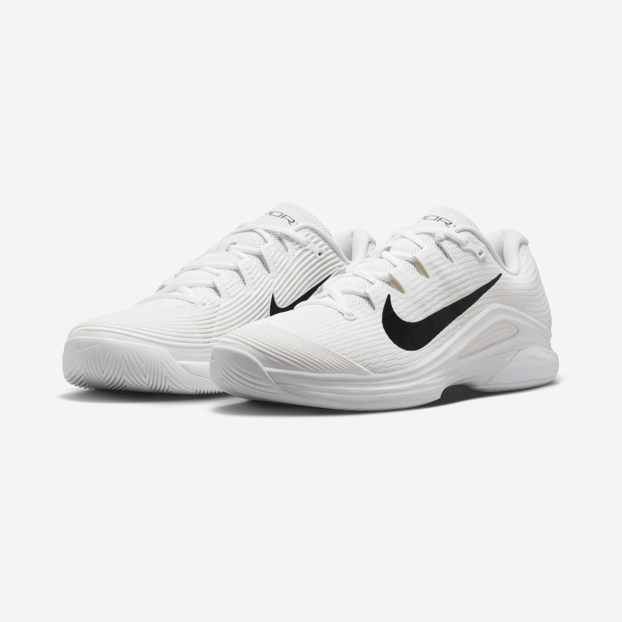 Nike Vapor 12 Men's Hard Court Tennis Shoes - White (4)