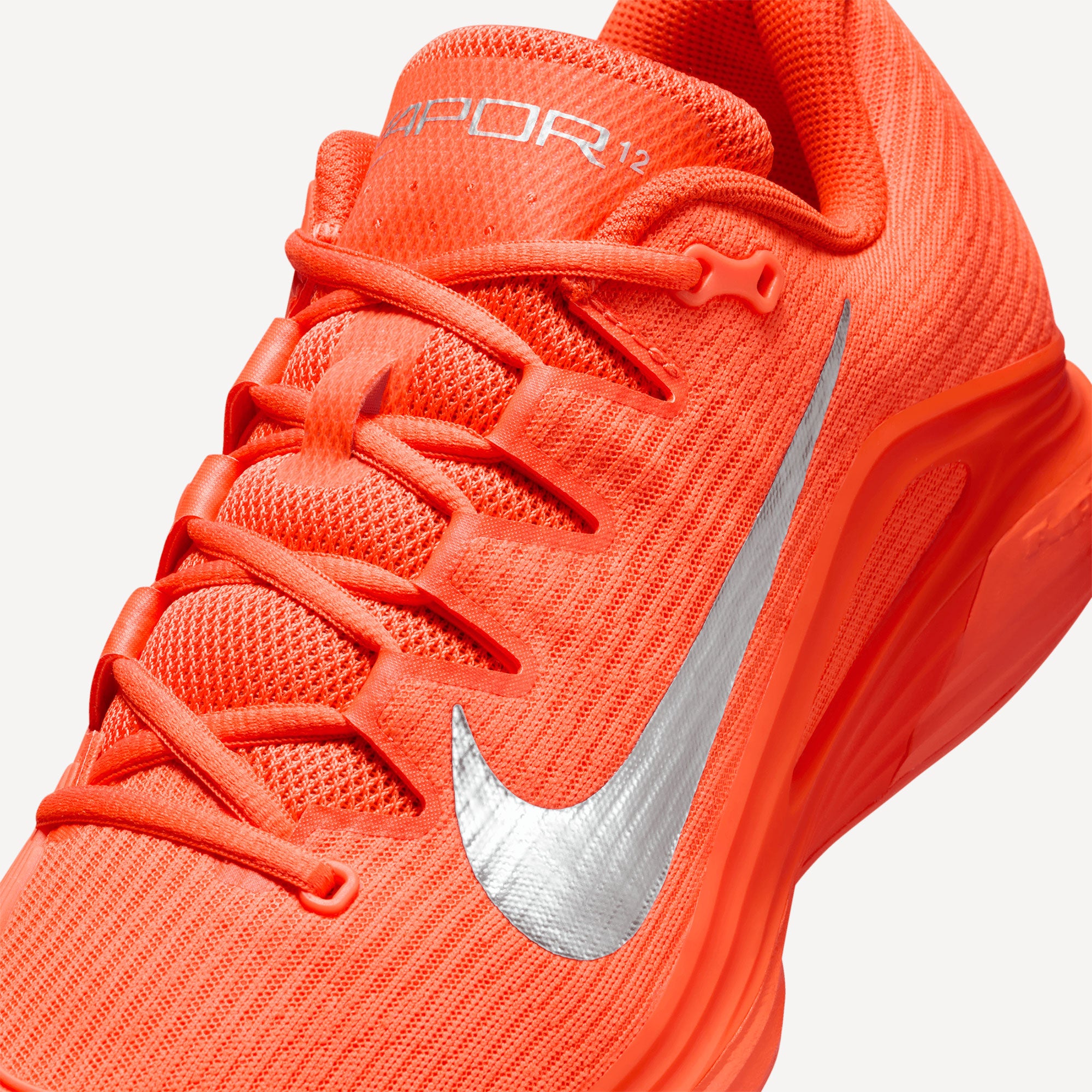 Nike Vapor 12 Premium Men's Clay Court Tennis Shoes - Orange (7)