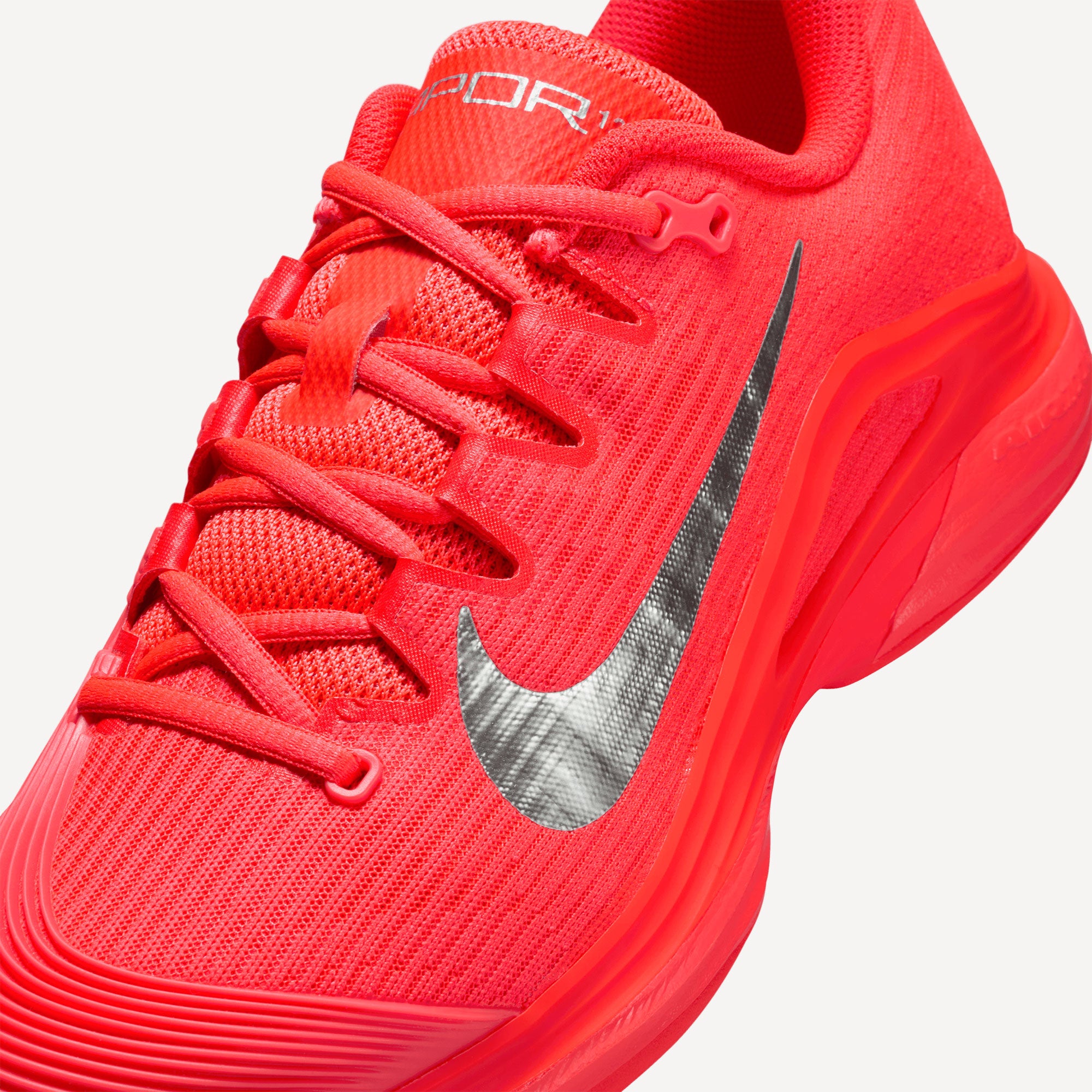 Nike Vapor 12 Premium Women's Hard Court Tennis Shoes - Red (7)