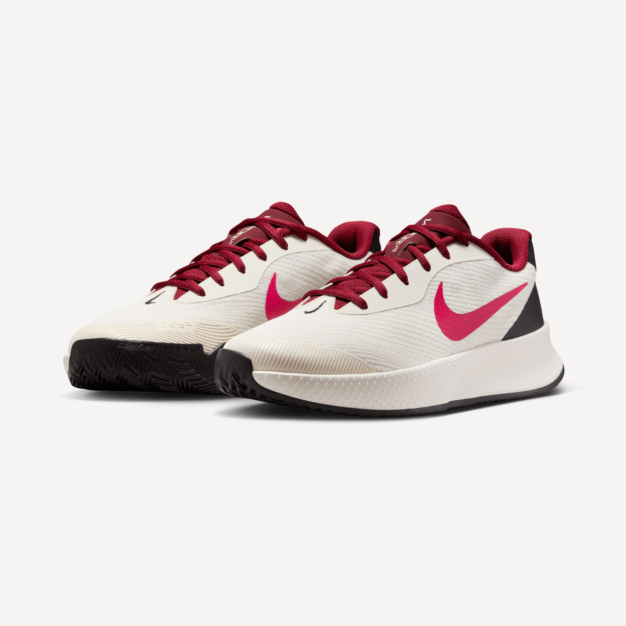 Nike Vapor Lite 3 Women's Clay Court Tennis Shoes - White (4)