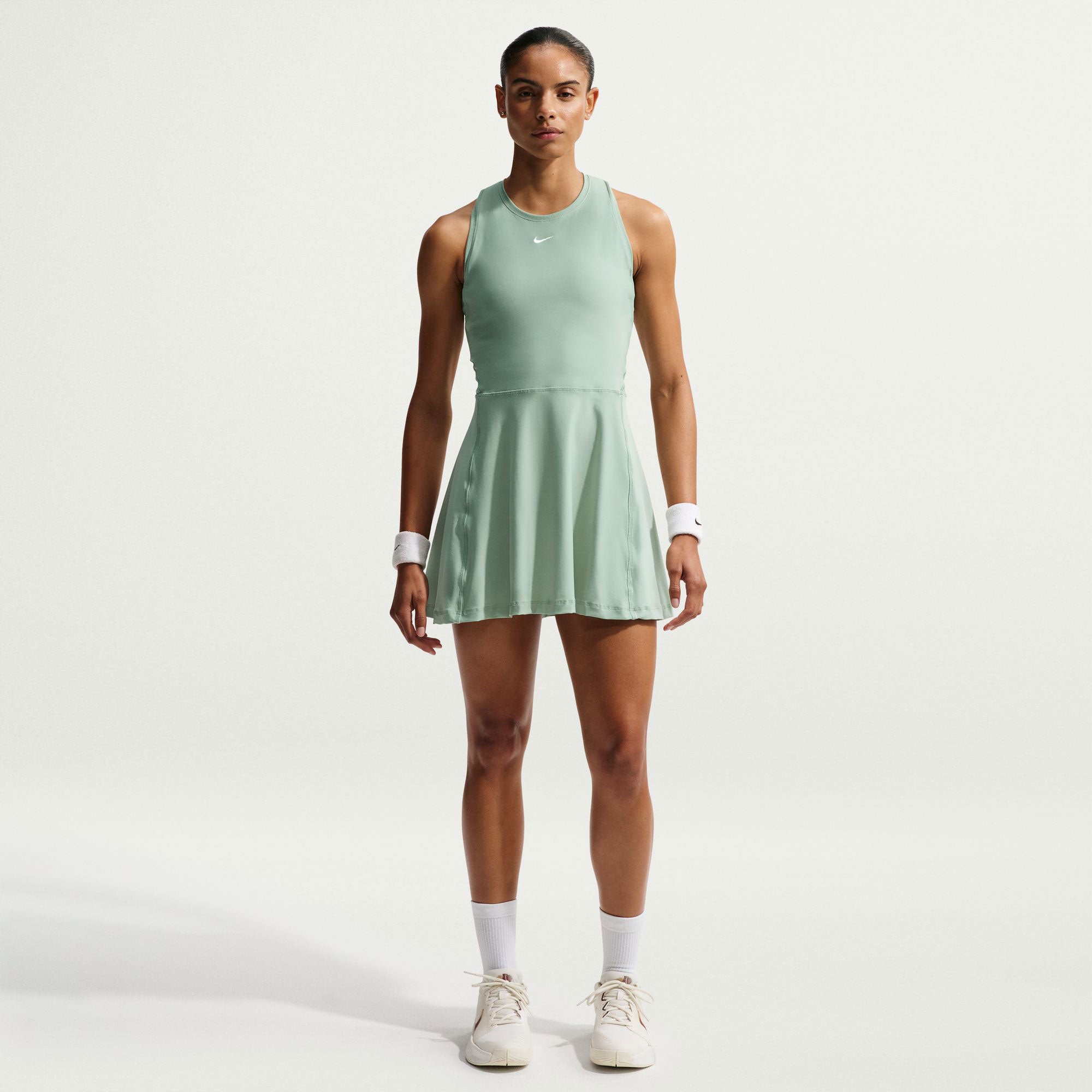 Nike Victory Women's Dri-FIT Tennis Dress - Green (1)
