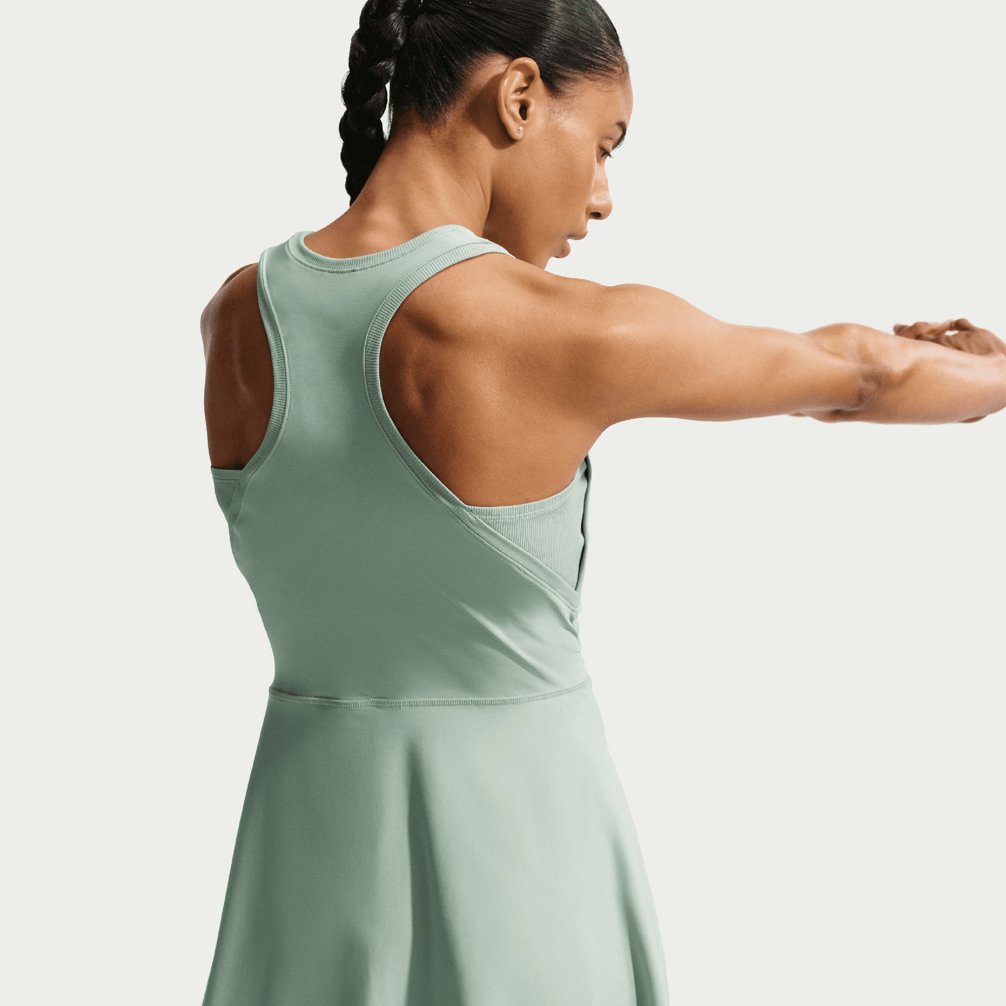 Nike Victory Women's Dri-FIT Tennis Dress - Green (2)