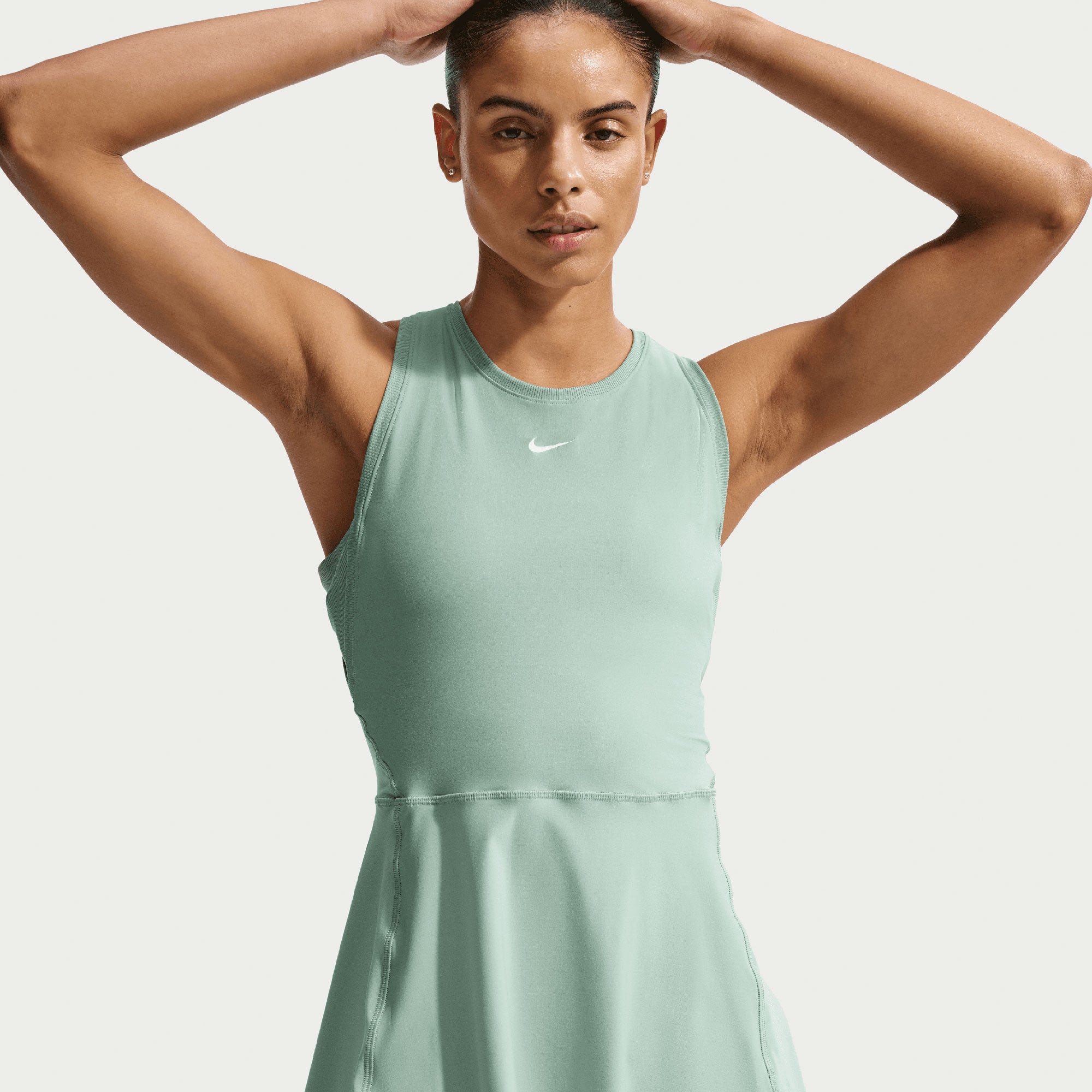 Nike Victory Women's Dri-FIT Tennis Dress - Green (3)