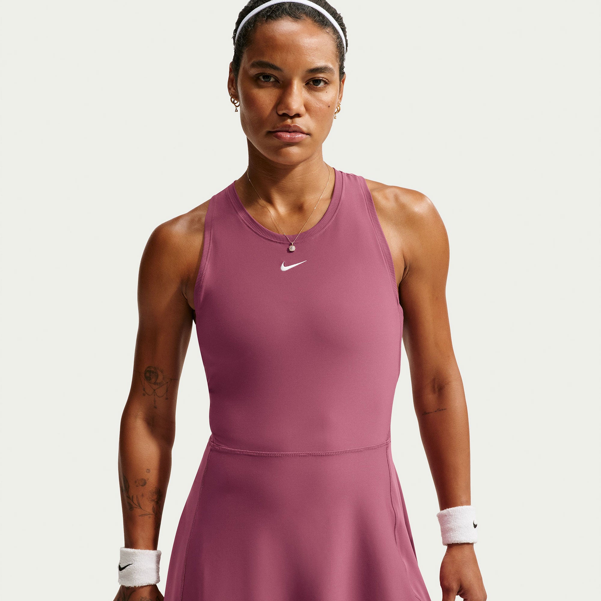 Nike Victory Women's Dri-FIT Tennis Dress - Red (3)