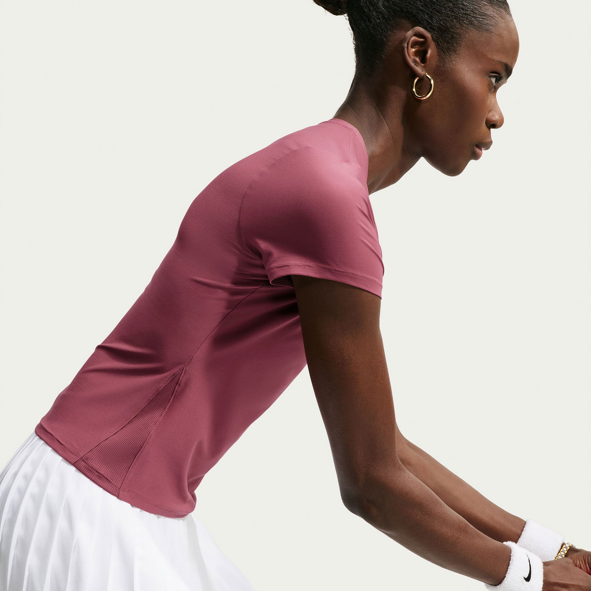 Nike Victory Women's Dri-FIT Tennis Shirt - Red (3)