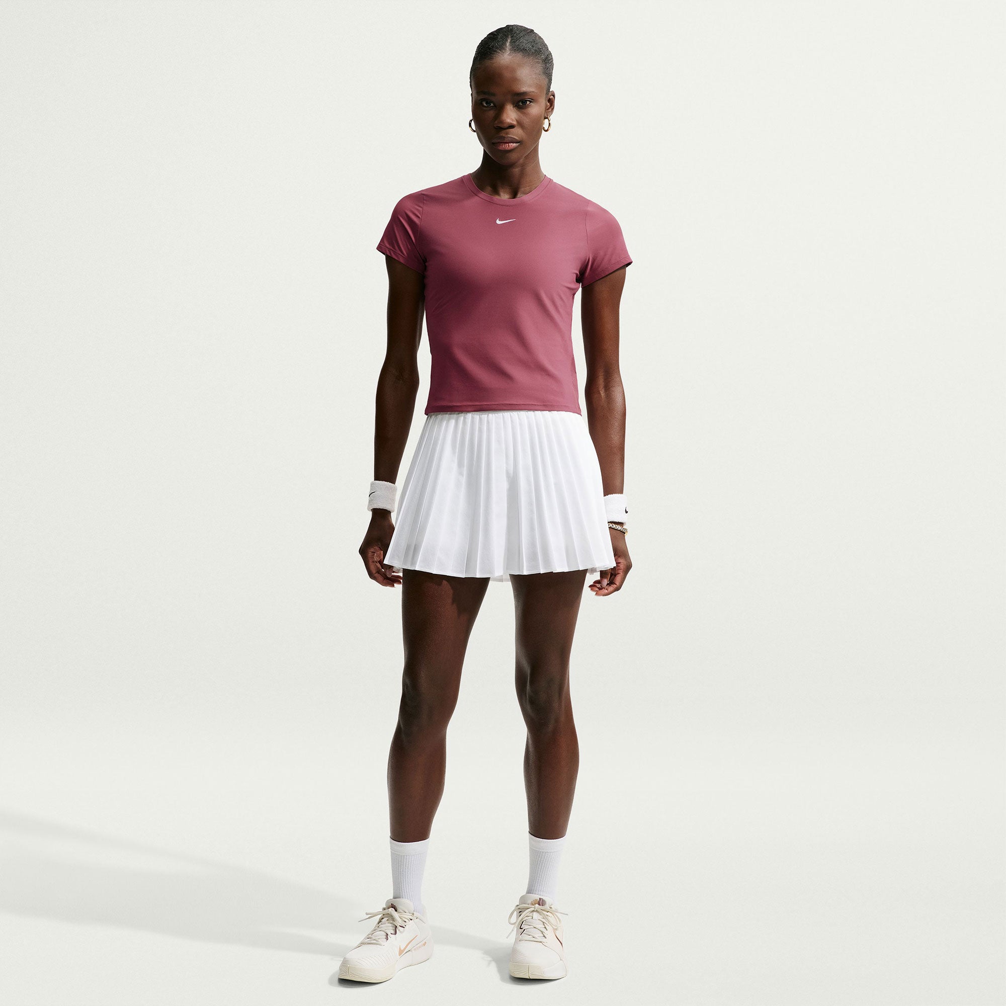 Nike Victory Women's Dri-FIT Tennis Shirt - Red (4)