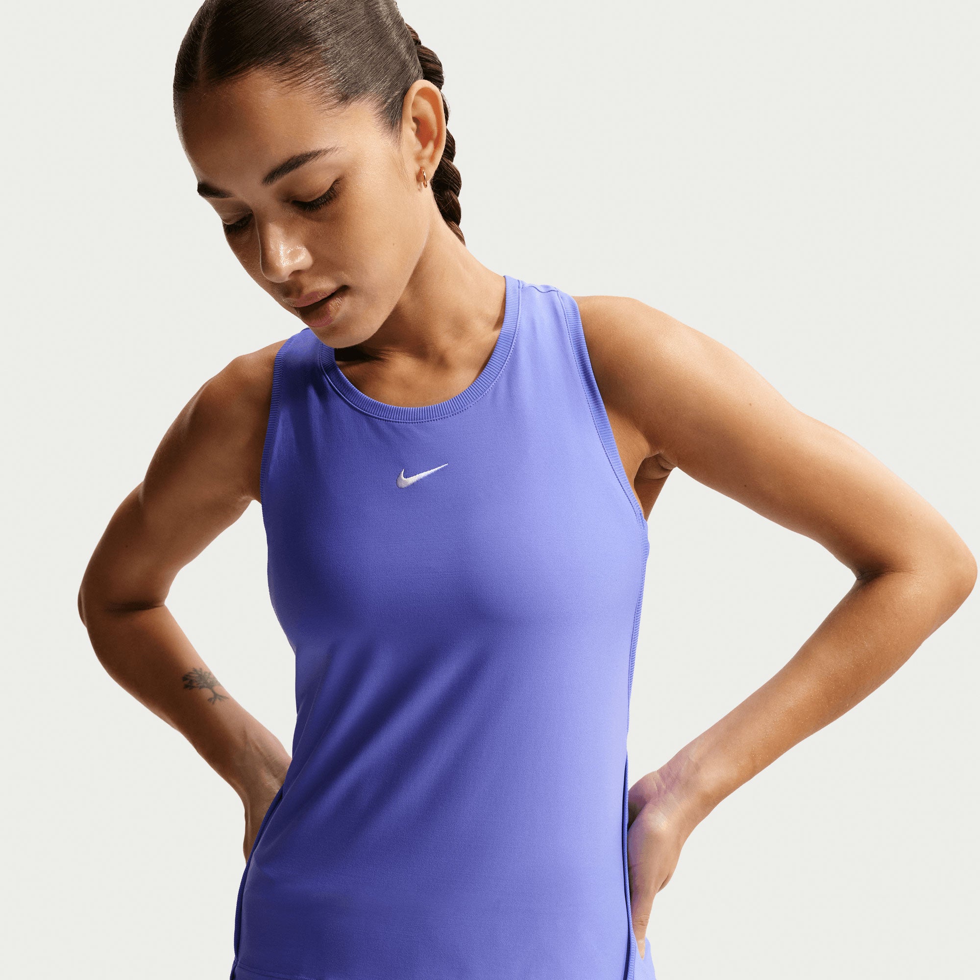 Nike Victory Women's Dri-FIT Tennis Tank - Purple | Tennis Only