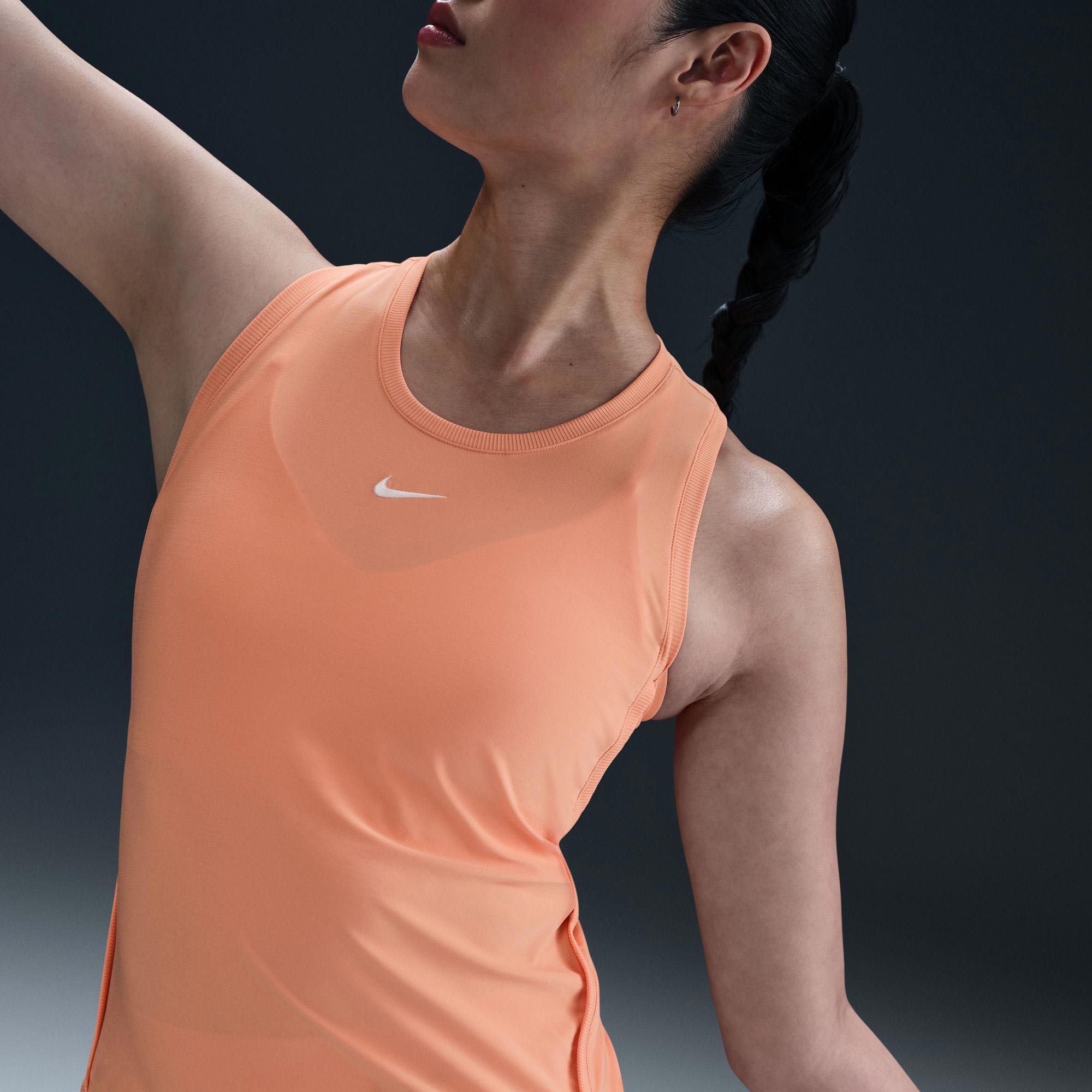 Nike Victory Women's Dri-FIT Tennis Tank - Orange (3)