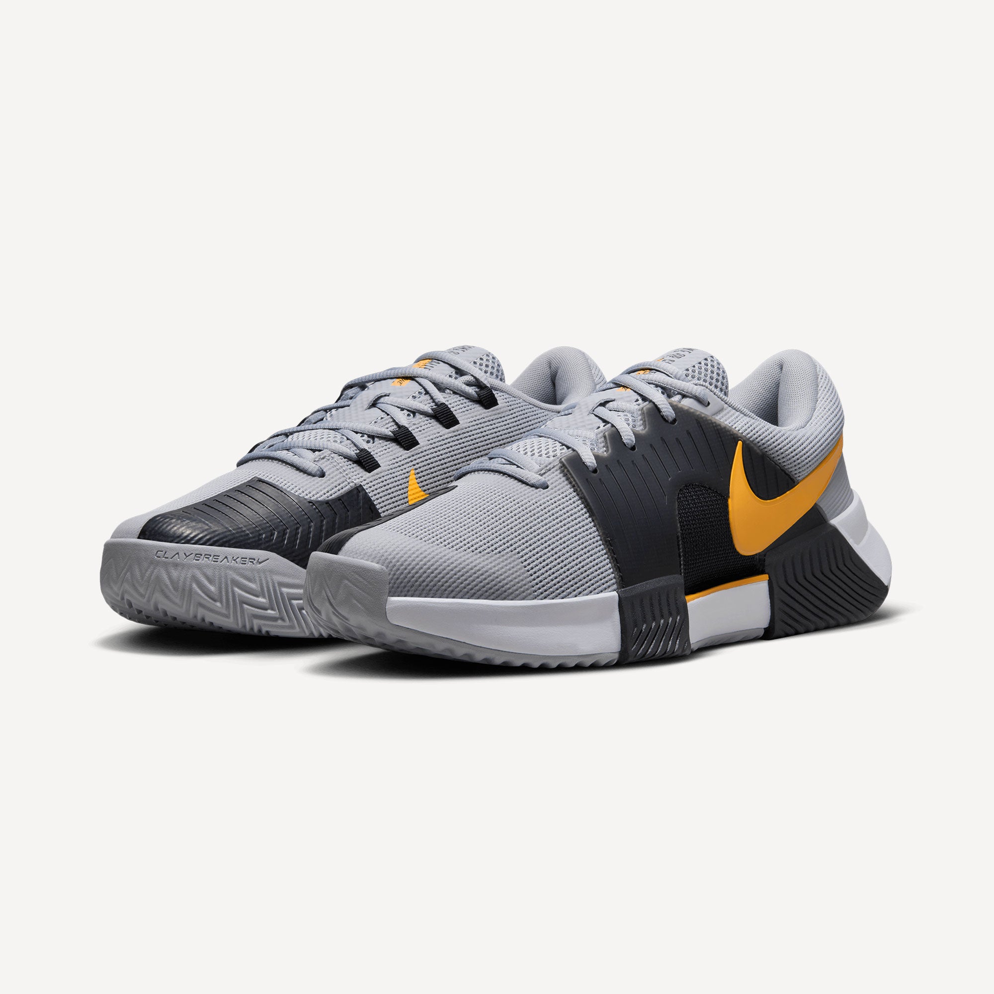 Nike Zoom GP Challenge 1 Men's Clay Court Tennis Shoes - Grey (4)