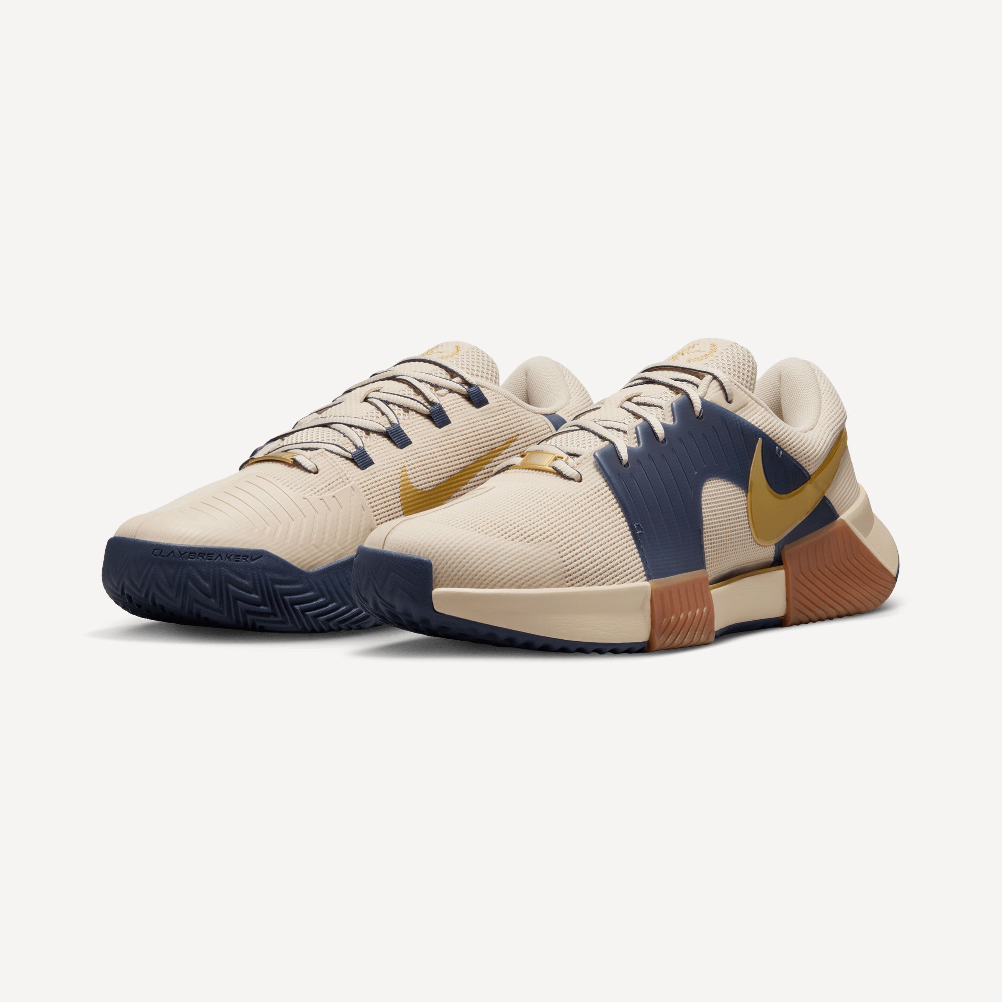 Nike Zoom GP Challenge 1 Premium Men's Clay Court Tennis Shoes - Sand (4)