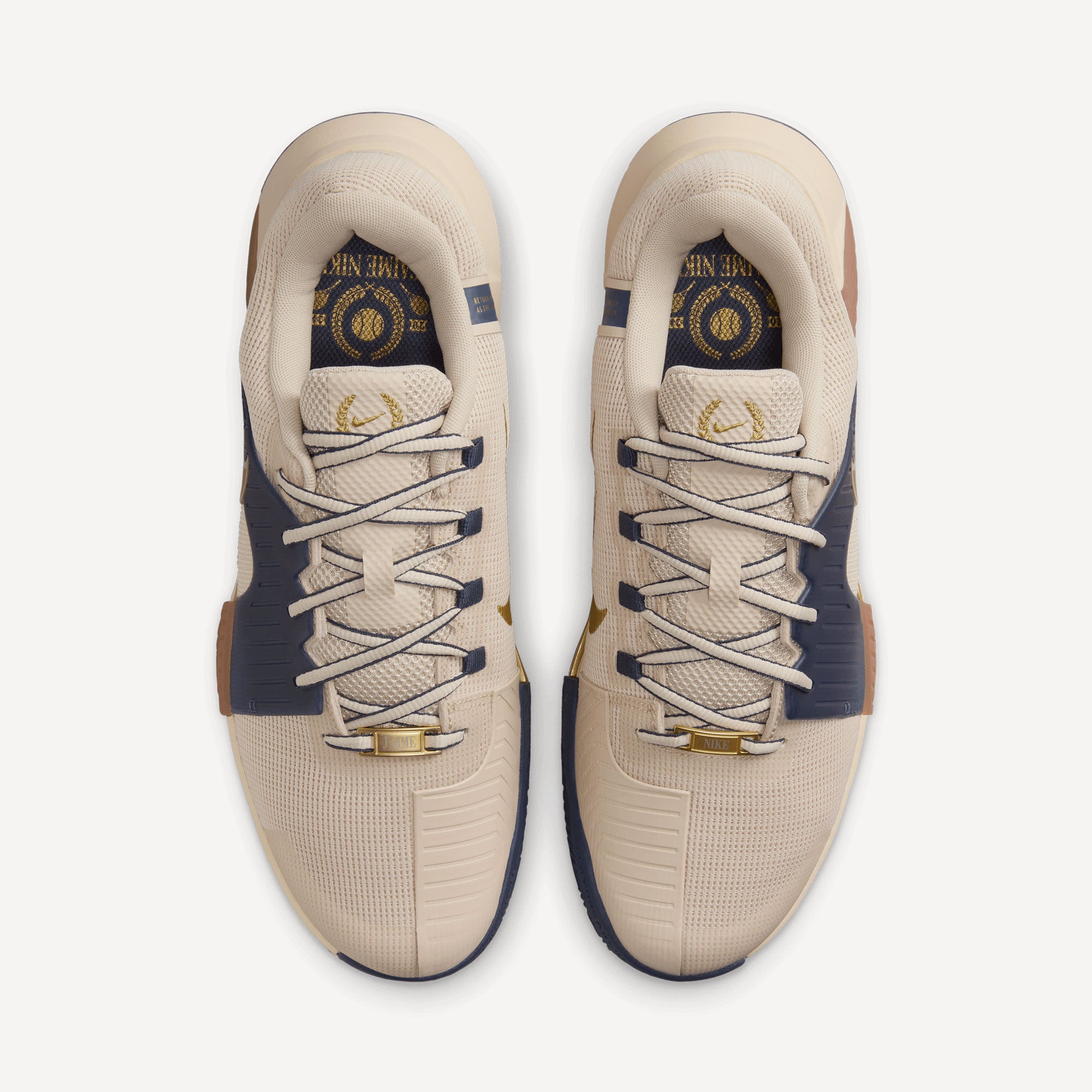 Nike Zoom GP Challenge 1 Premium Men's Clay Court Tennis Shoes - Sand (6)