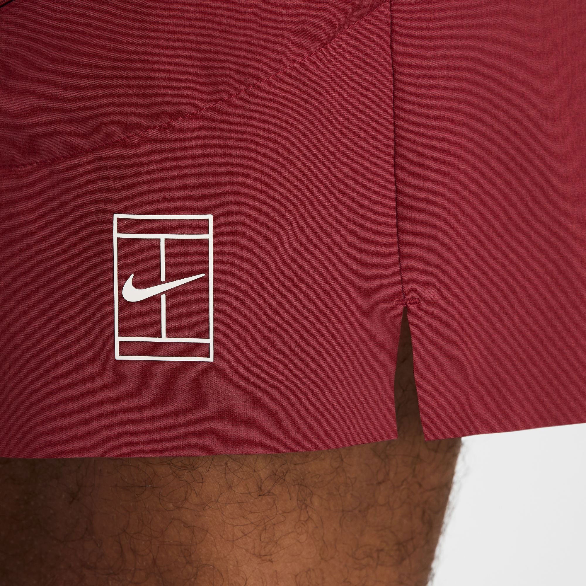 NikeCourt Advantage Men's Dri-FIT 6-Inch Tennis Shorts - Red (6)