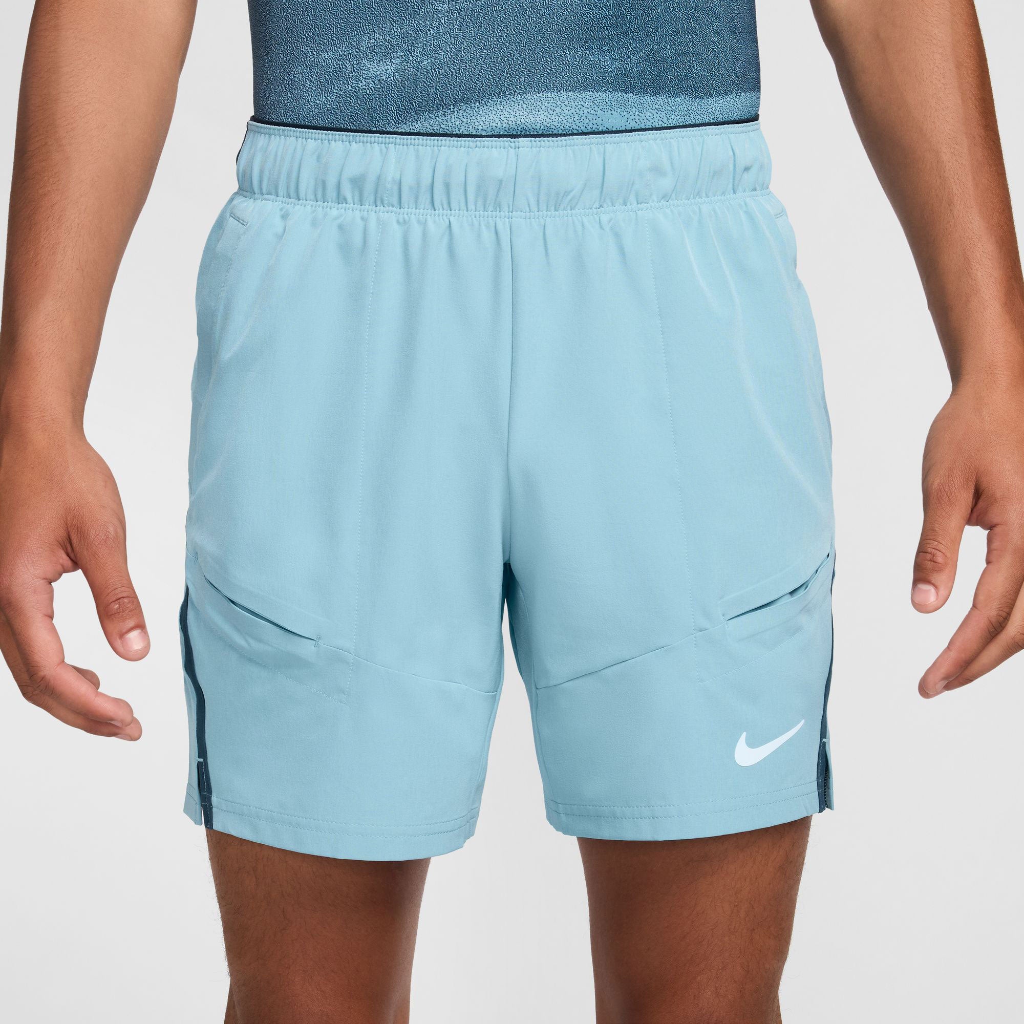NikeCourt Advantage Men's Dri-FIT 7-Inch Tennis Shorts - Blue (3)