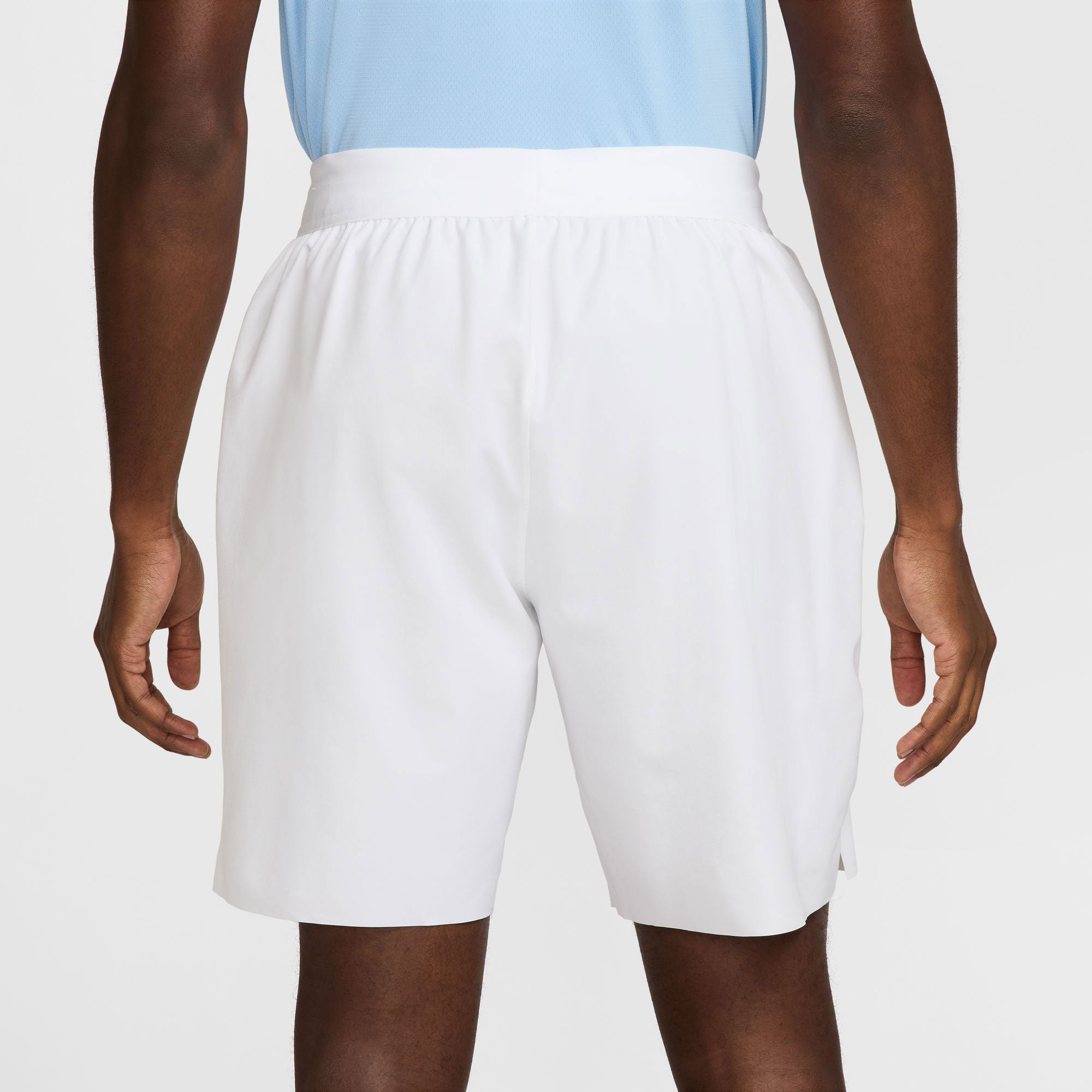 NikeCourt Advantage Men's Dri-FIT 8-Inch Tennis Shorts - White (2)