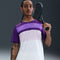 NikeCourt Advantage Men's Dri-FIT Printed Tennis Shirt - Purple (1)