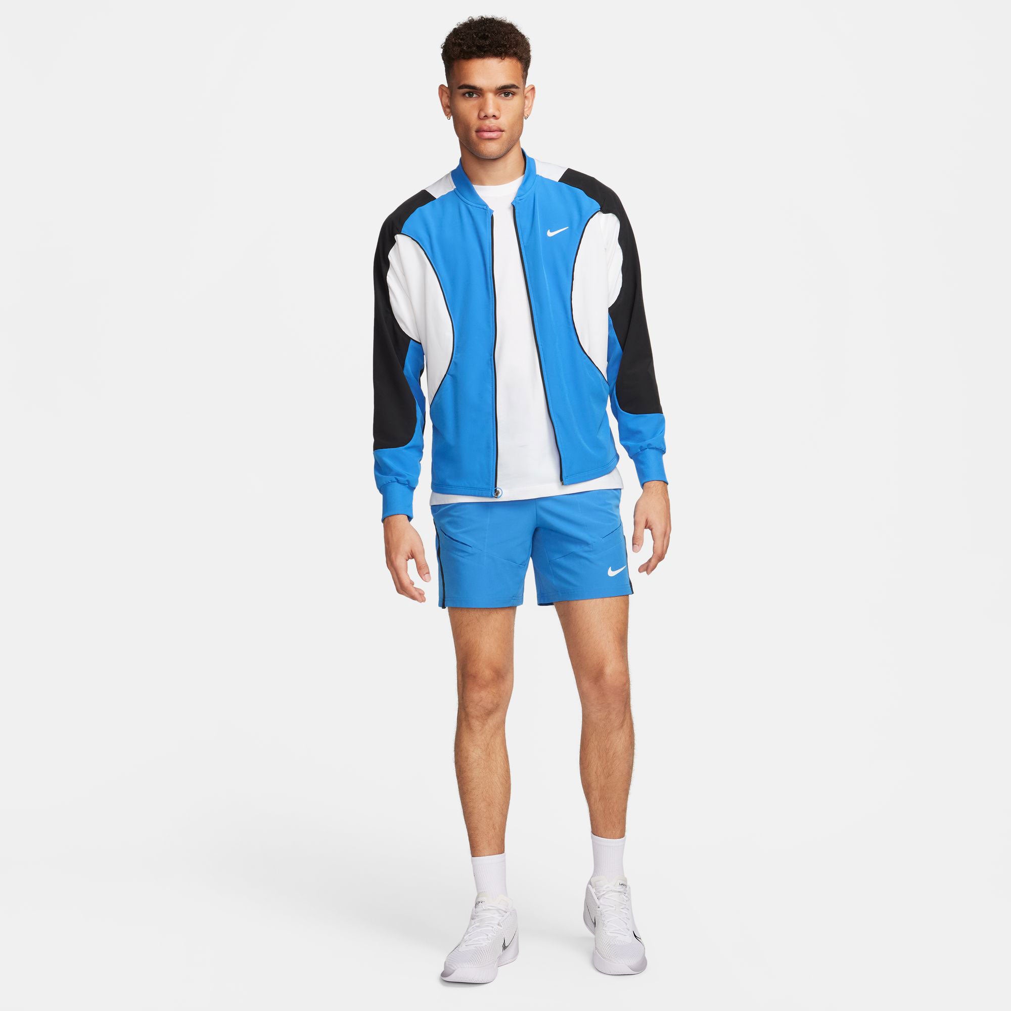 NikeCourt Advantage Men's Dri-FIT Tennis Jacket - Blue (7)