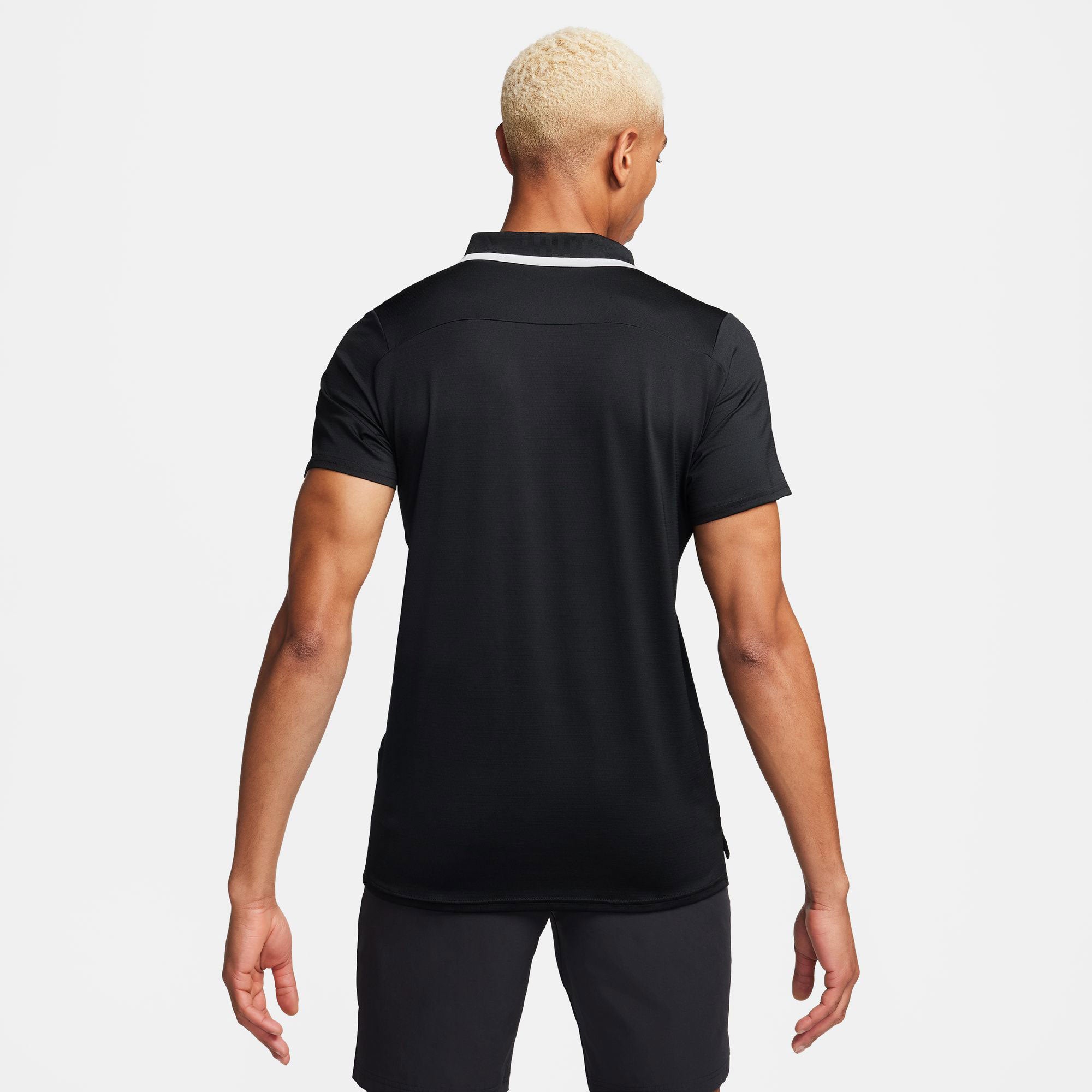 NikeCourt Advantage Men's Dri-FIT Tennis Polo - Black (2)