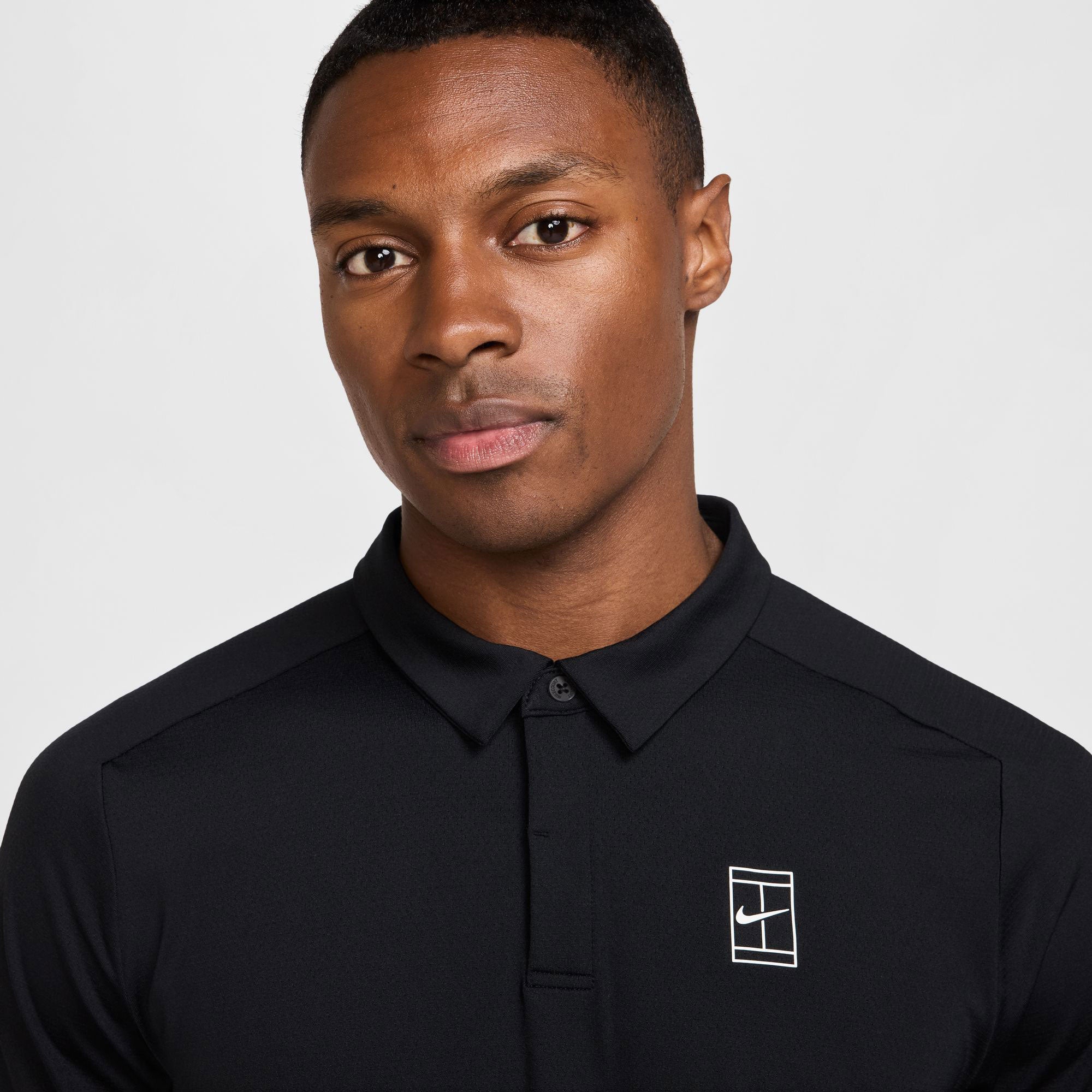 NikeCourt Advantage Men's Dri-FIT Tennis Polo - Black (4)