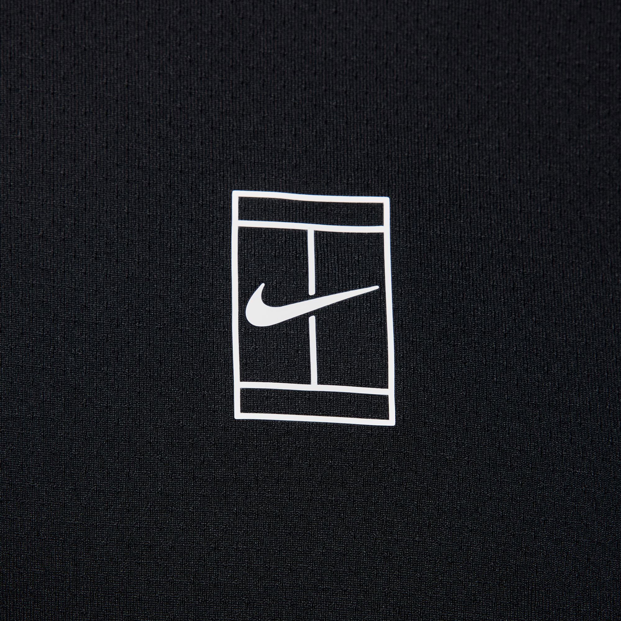 NikeCourt Advantage Men's Dri-FIT Tennis Polo - Black (5)