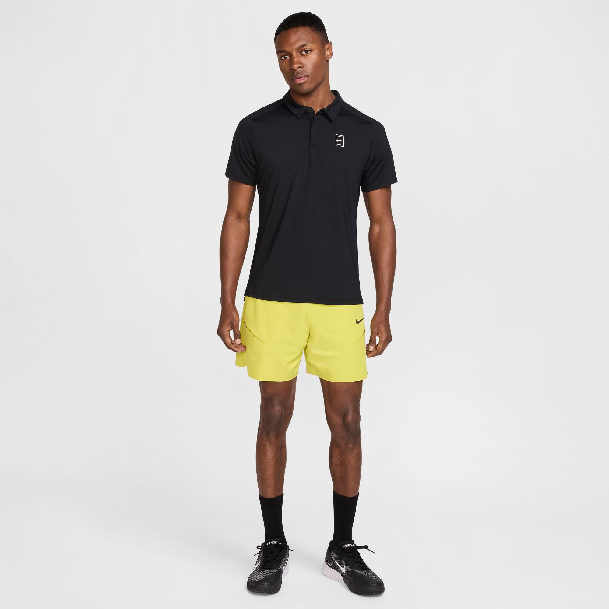 NikeCourt Advantage Men's Dri-FIT Tennis Polo - Black (6)