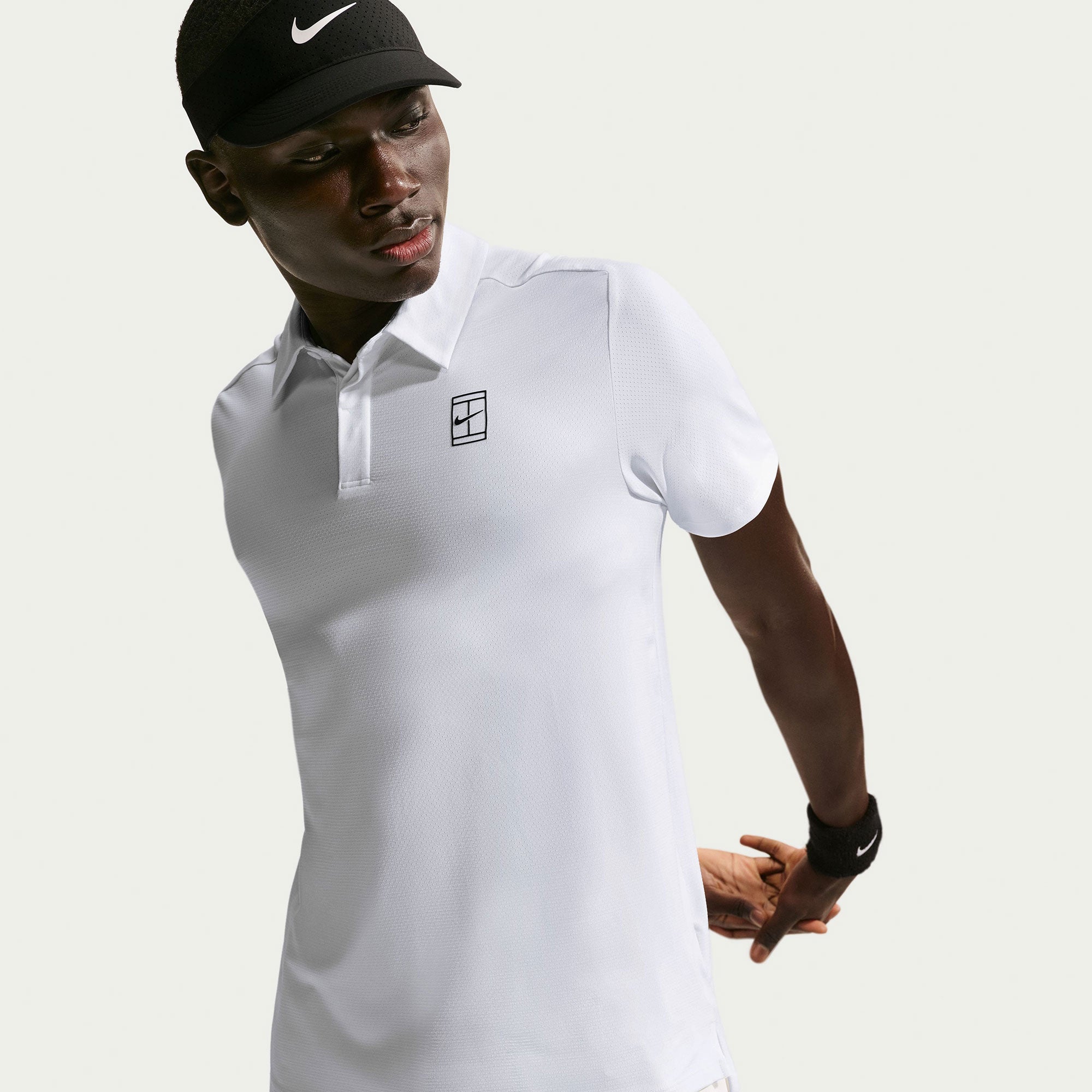 NikeCourt Advantage Men's Dri-FIT Tennis Polo - White (3)
