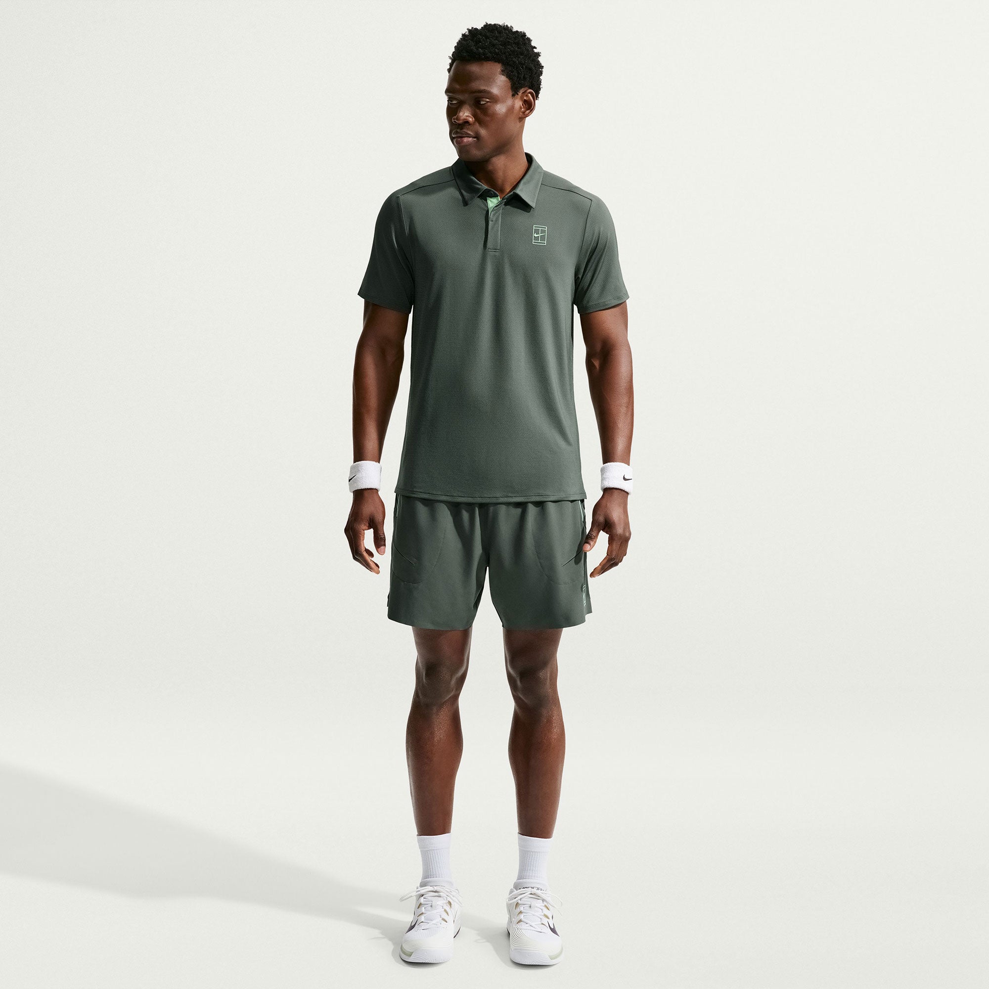 NikeCourt Advantage Men's Dri-FIT Tennis Polo - Green (4)