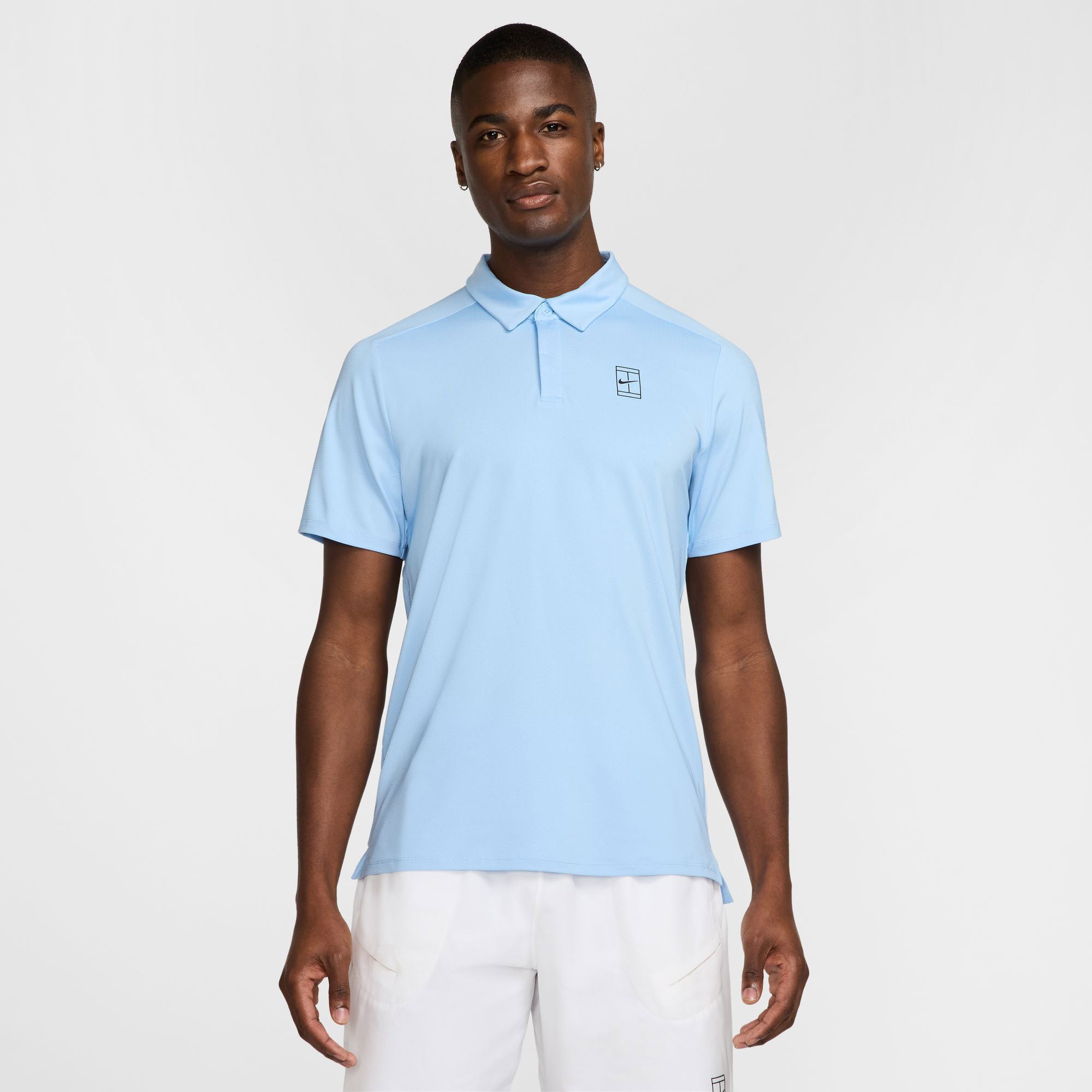 NikeCourt Advantage Men's Dri-FIT Tennis Polo - Blue (1)