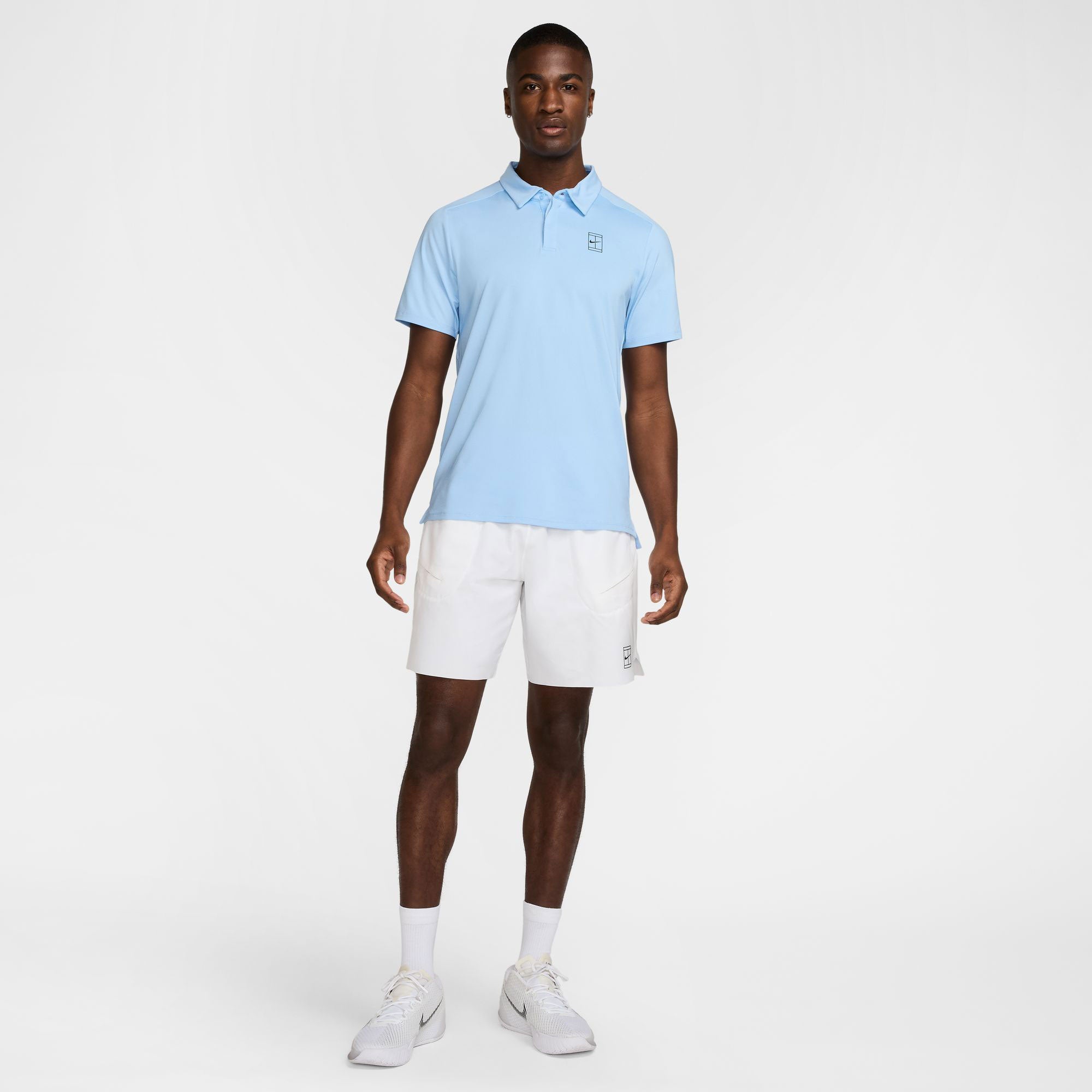 NikeCourt Advantage Men's Dri-FIT Tennis Polo - Blue (6)