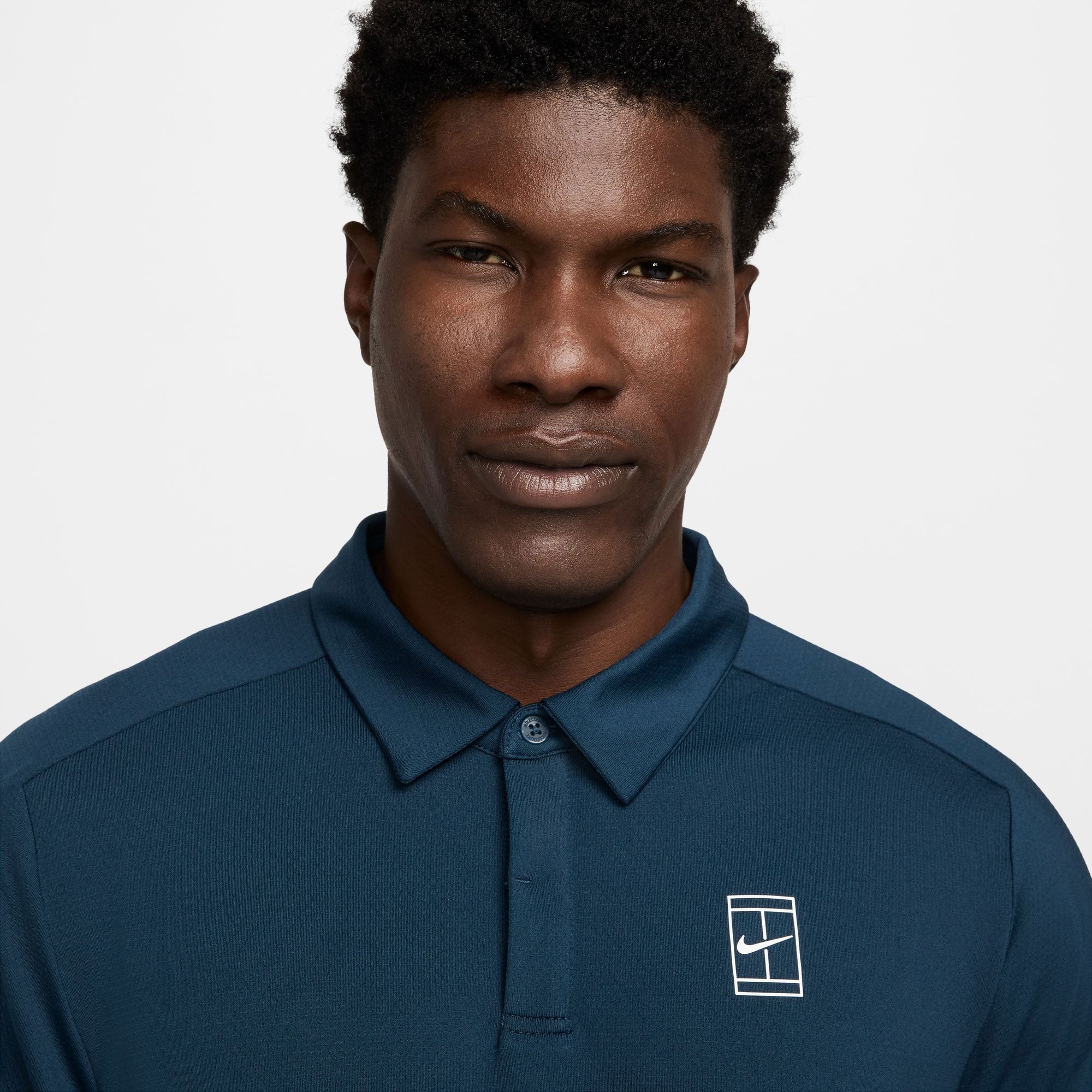 NikeCourt Advantage Men's Dri-FIT Tennis Polo - Dark Blue (3)