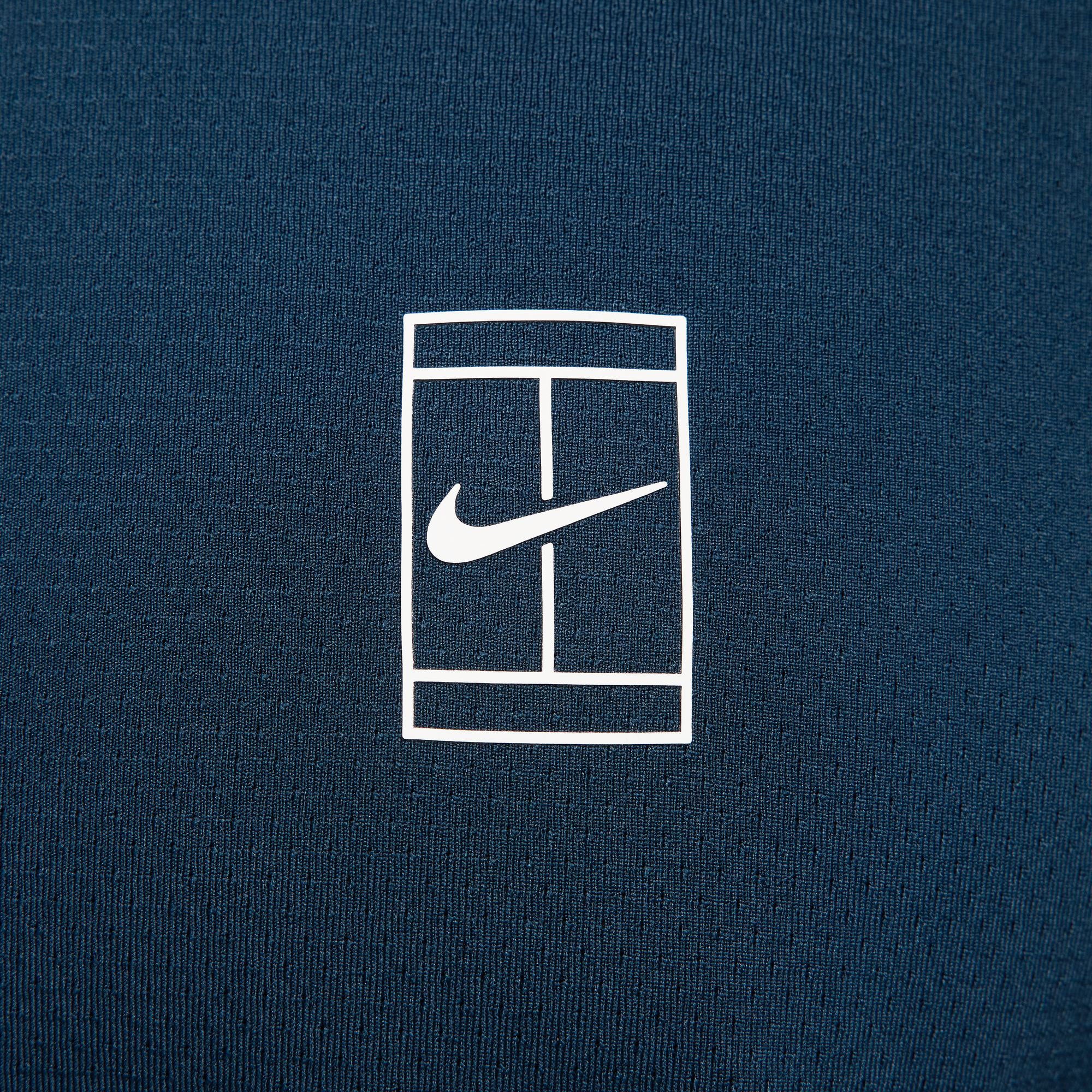 NikeCourt Advantage Men's Dri-FIT Tennis Polo - Dark Blue (4)