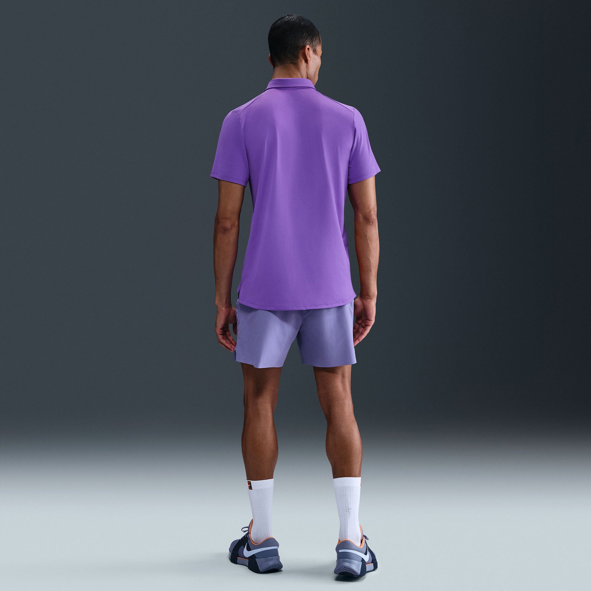 NikeCourt Advantage Men's Dri-FIT Tennis Polo - Purple (5)