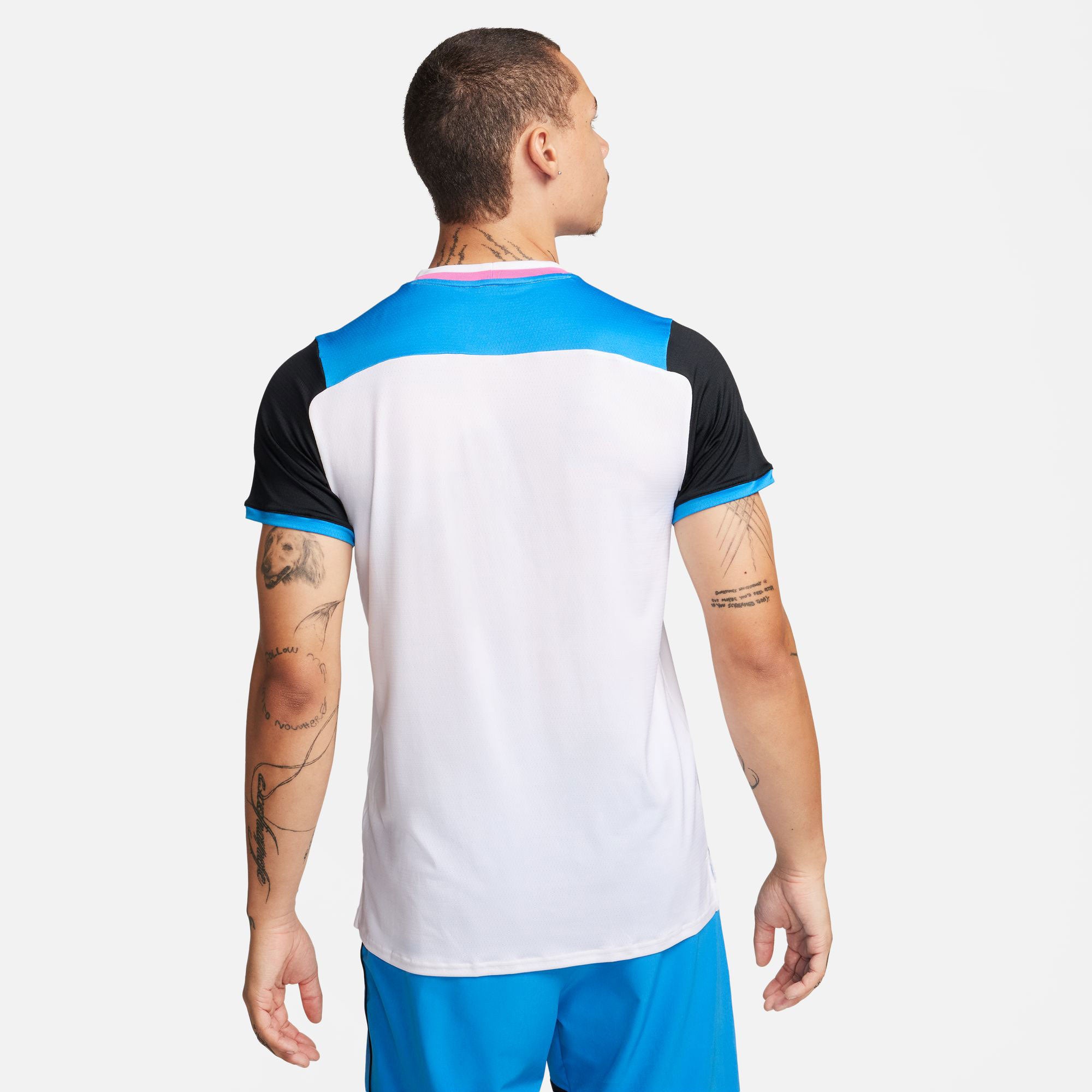 NikeCourt Advantage Men's Dri-FIT Tennis Shirt - White (2)
