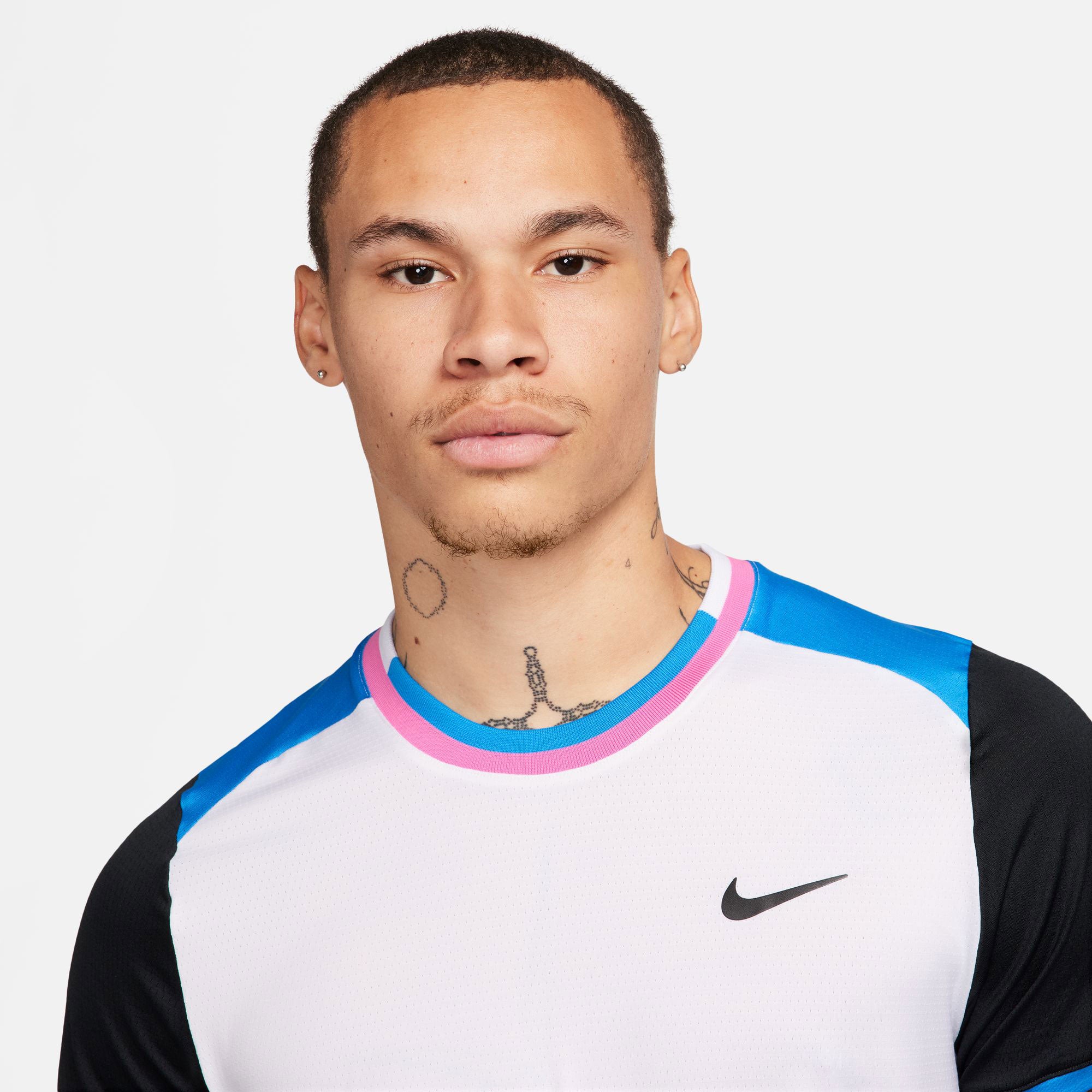 NikeCourt Advantage Men's Dri-FIT Tennis Shirt - White (3)