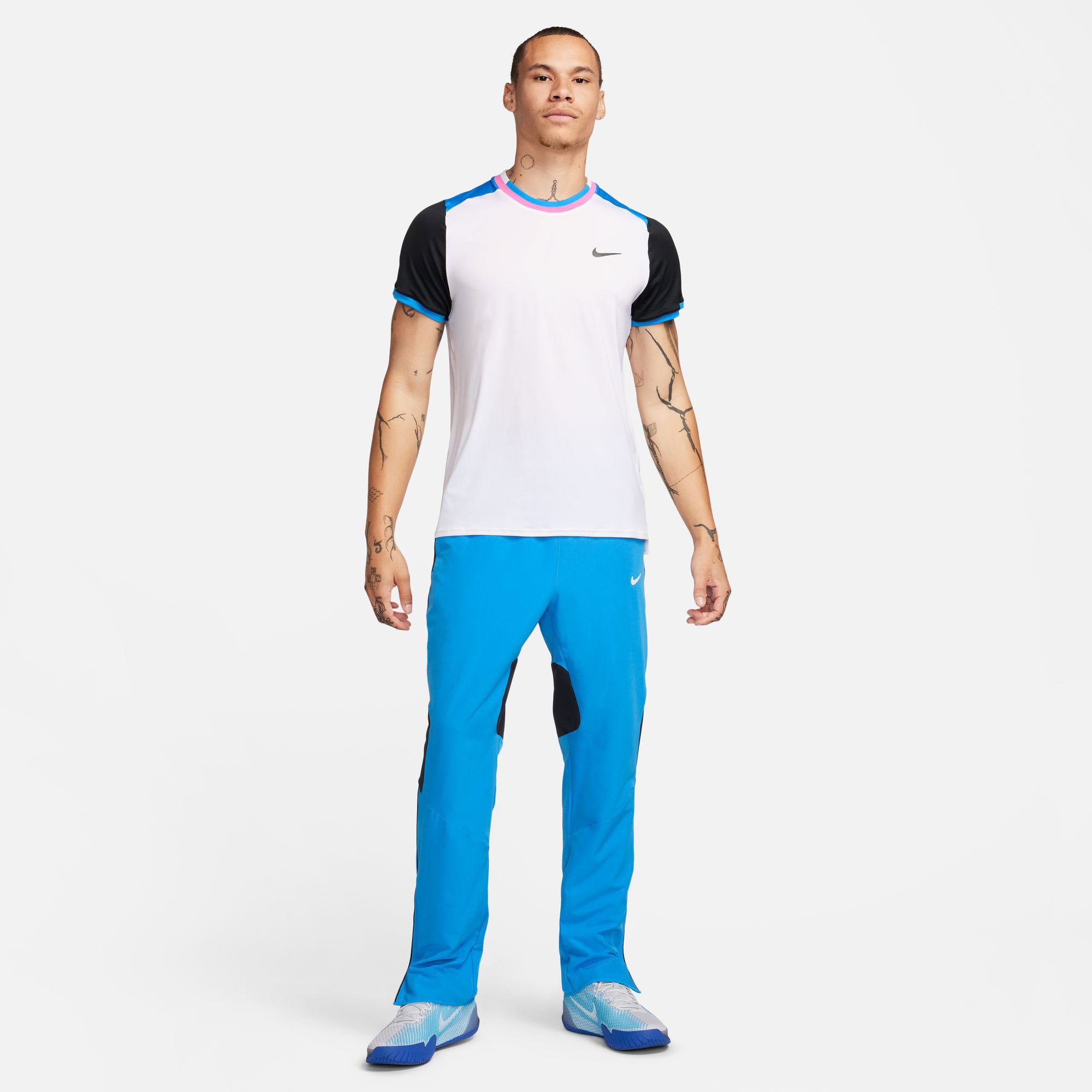 NikeCourt Advantage Men's Dri-FIT Tennis Shirt - White (5)