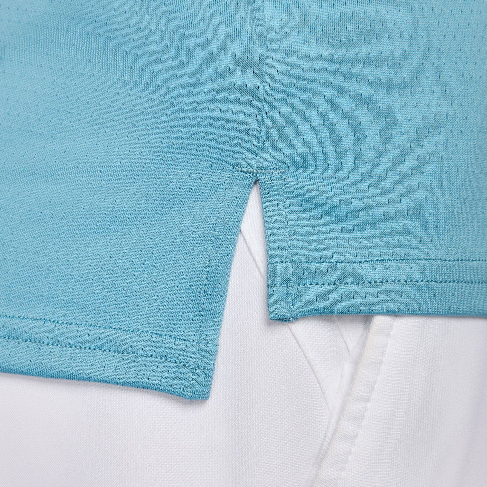 NikeCourt Advantage Men's Dri-FIT Tennis Shirt - Blue (4)