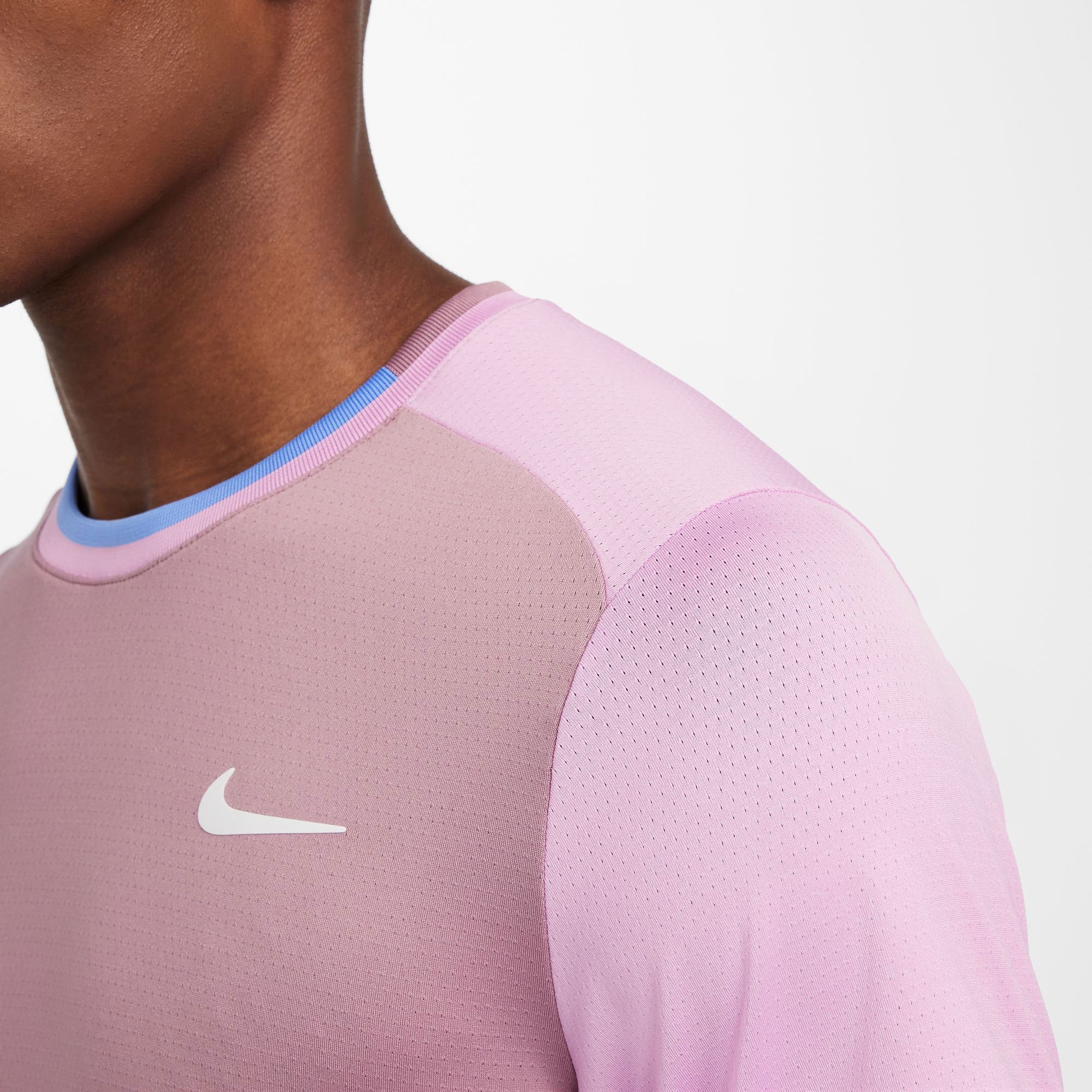 NikeCourt Advantage Men's Dri-FIT Tennis Shirt - Purple (4)