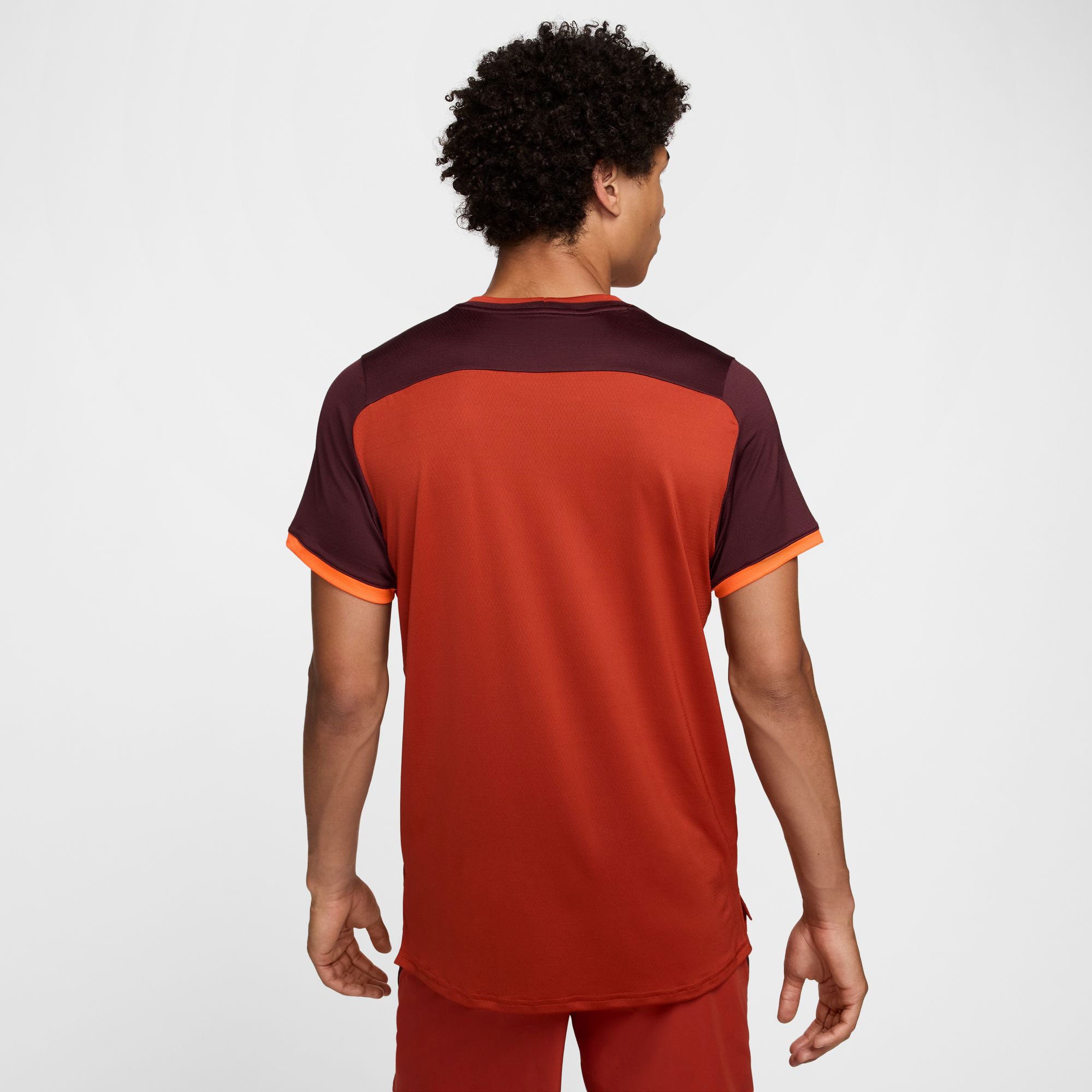 NikeCourt Advantage Men's Dri-FIT Tennis Shirt - Red (2)