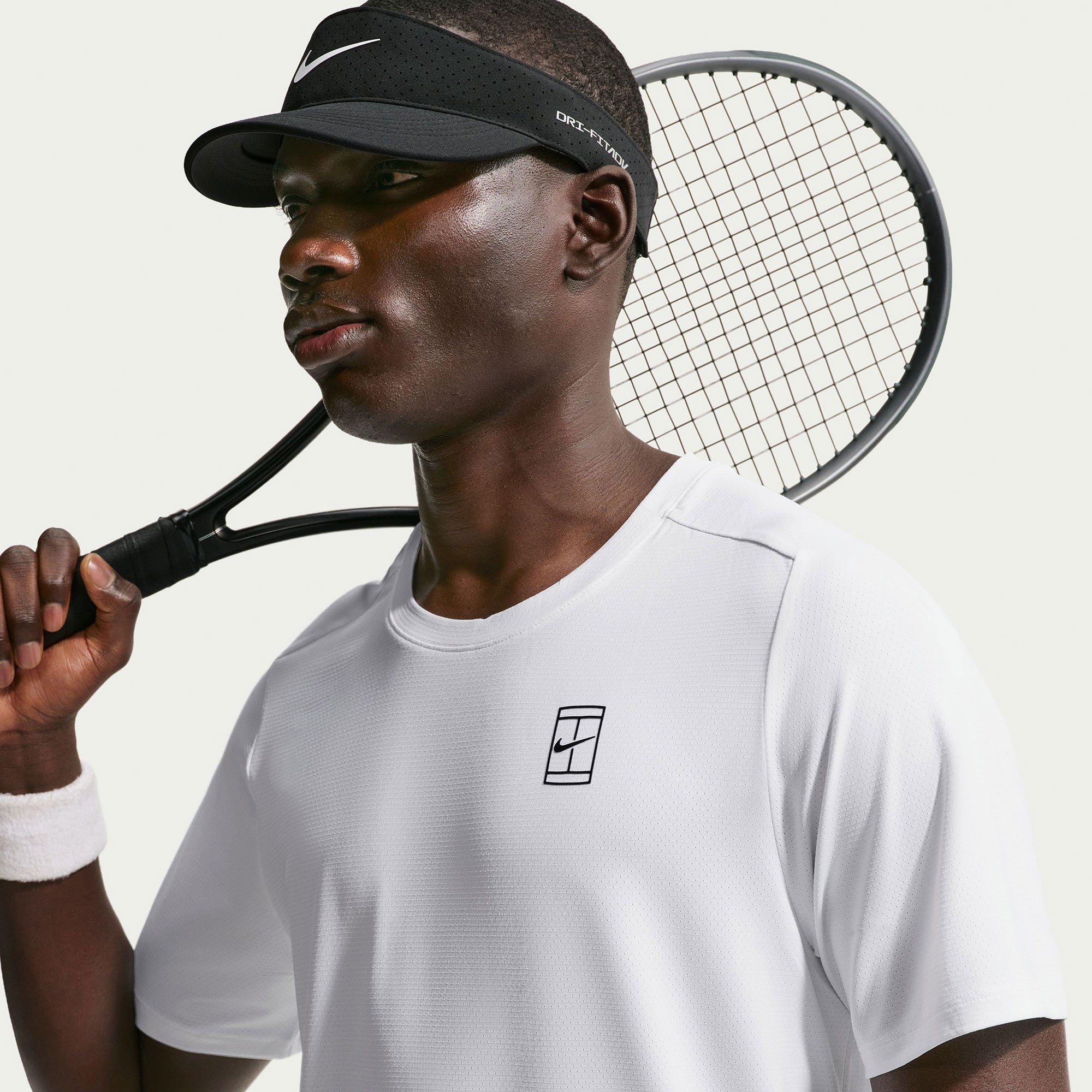 NikeCourt Advantage Men's Dri-FIT Tennis Shirt - White (3)