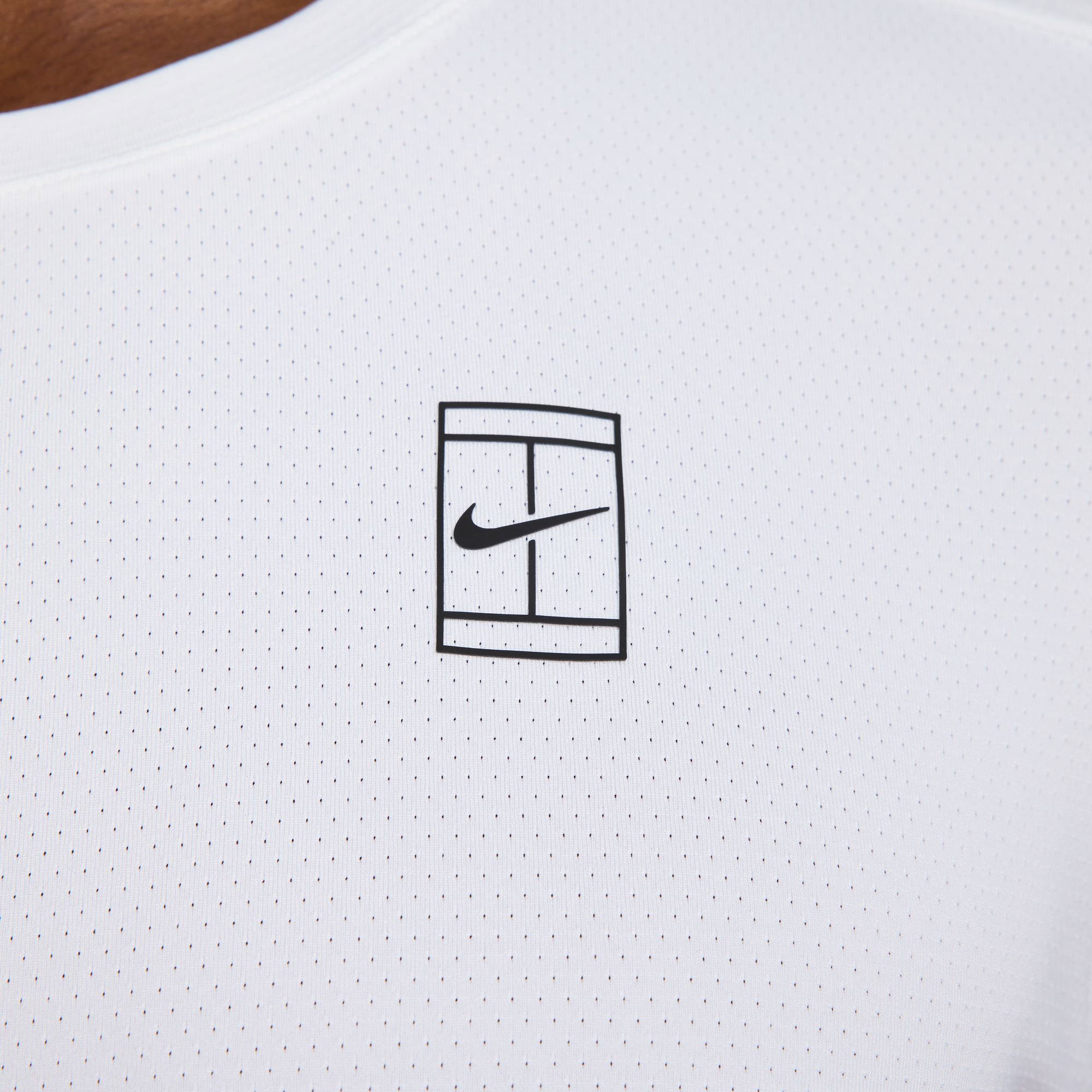NikeCourt Advantage Men's Dri-FIT Tennis Shirt - White (4)