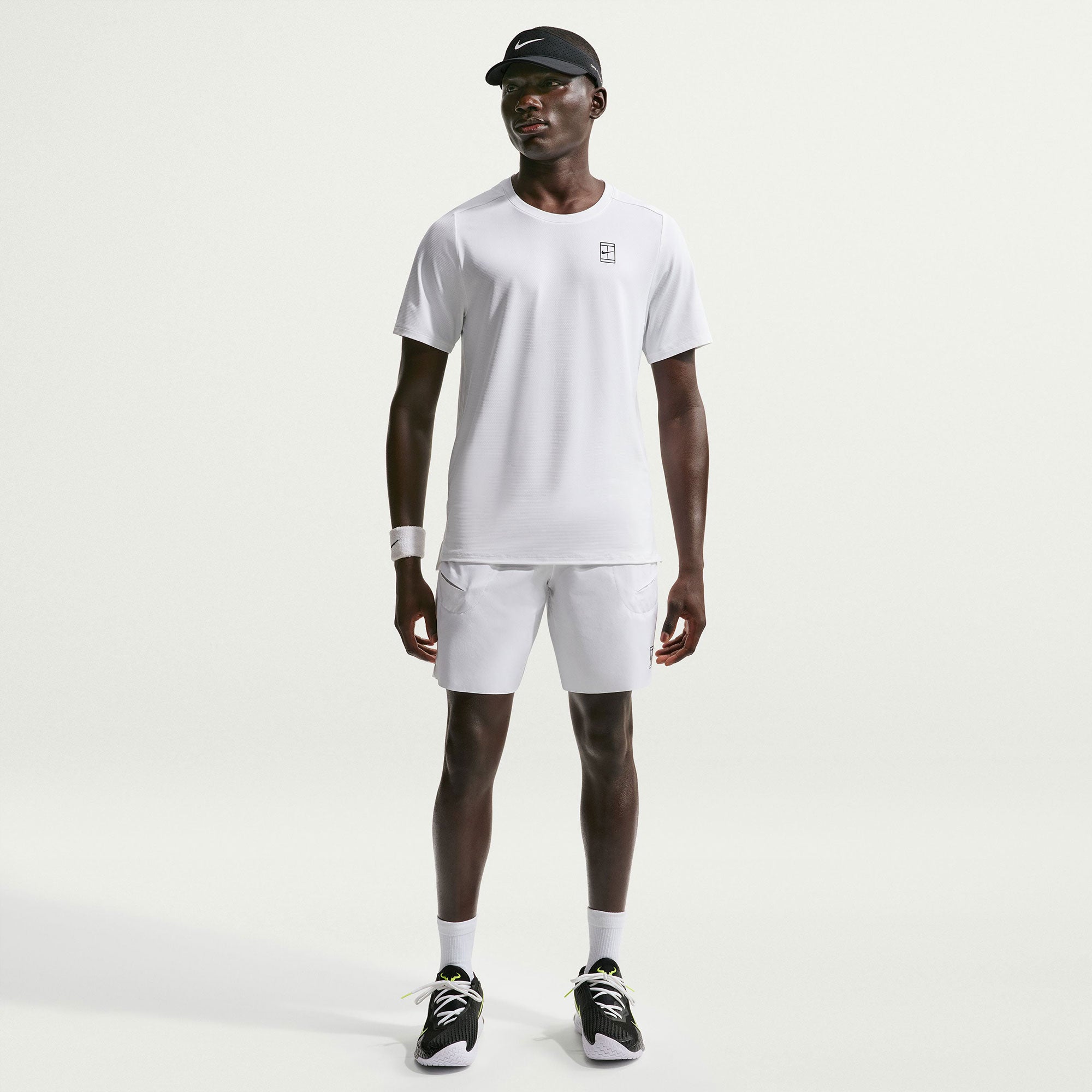 NikeCourt Advantage Men's Dri-FIT Tennis Shirt - White (4)