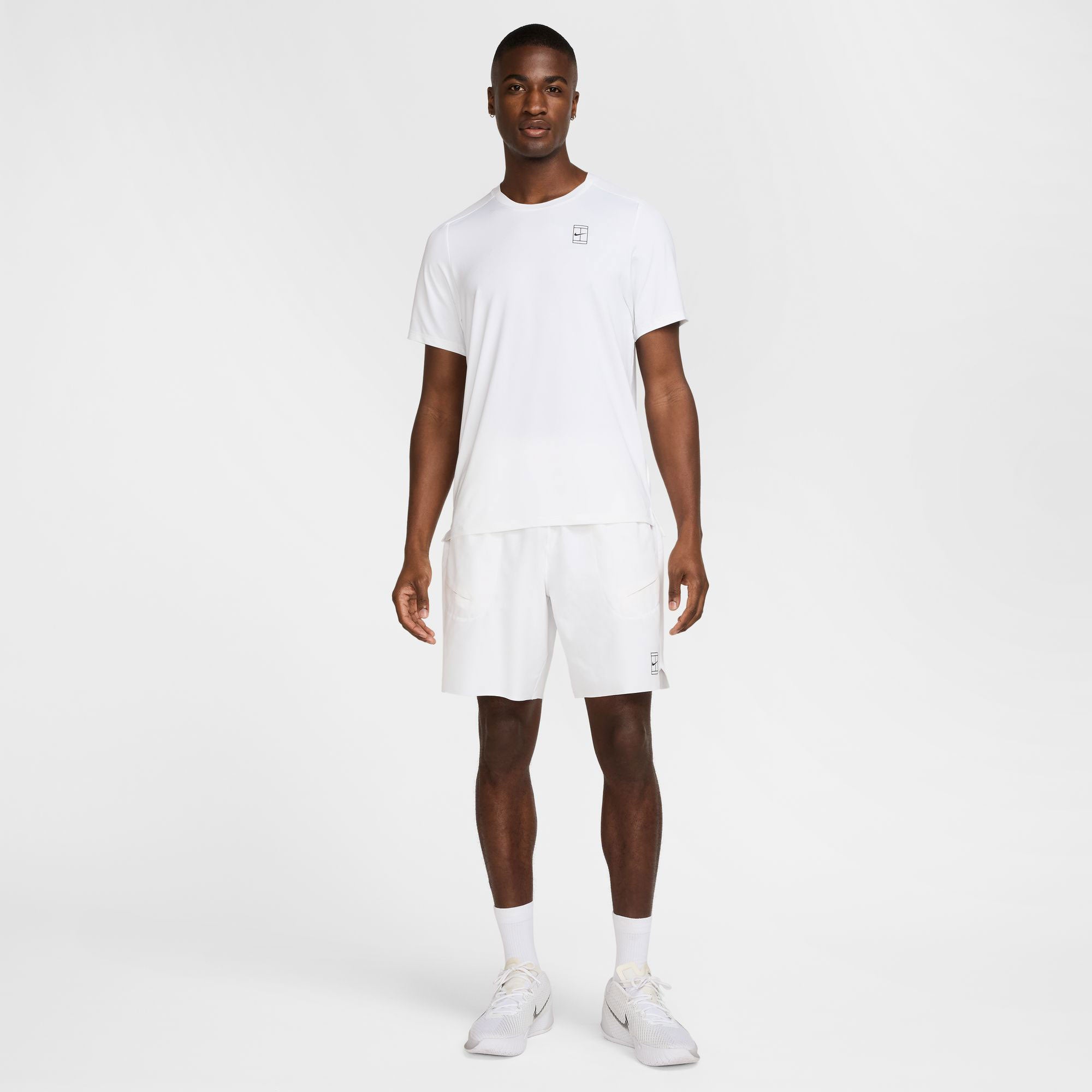 NikeCourt Advantage Men's Dri-FIT Tennis Shirt - White (6)