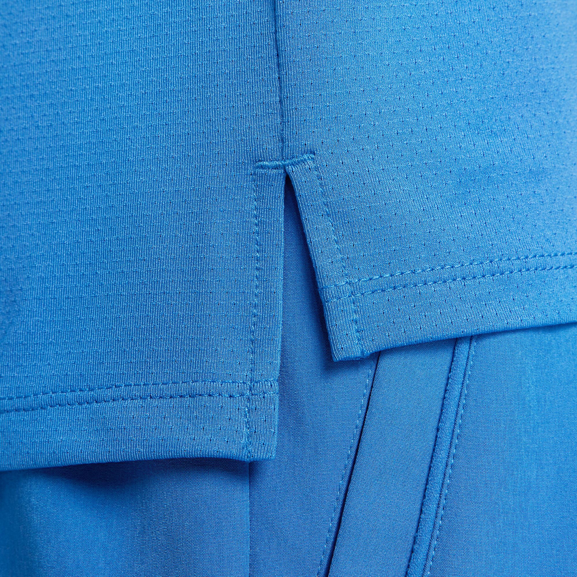 NikeCourt Advantage Men's Dri-FIT Tennis Shirt - Blue (4)