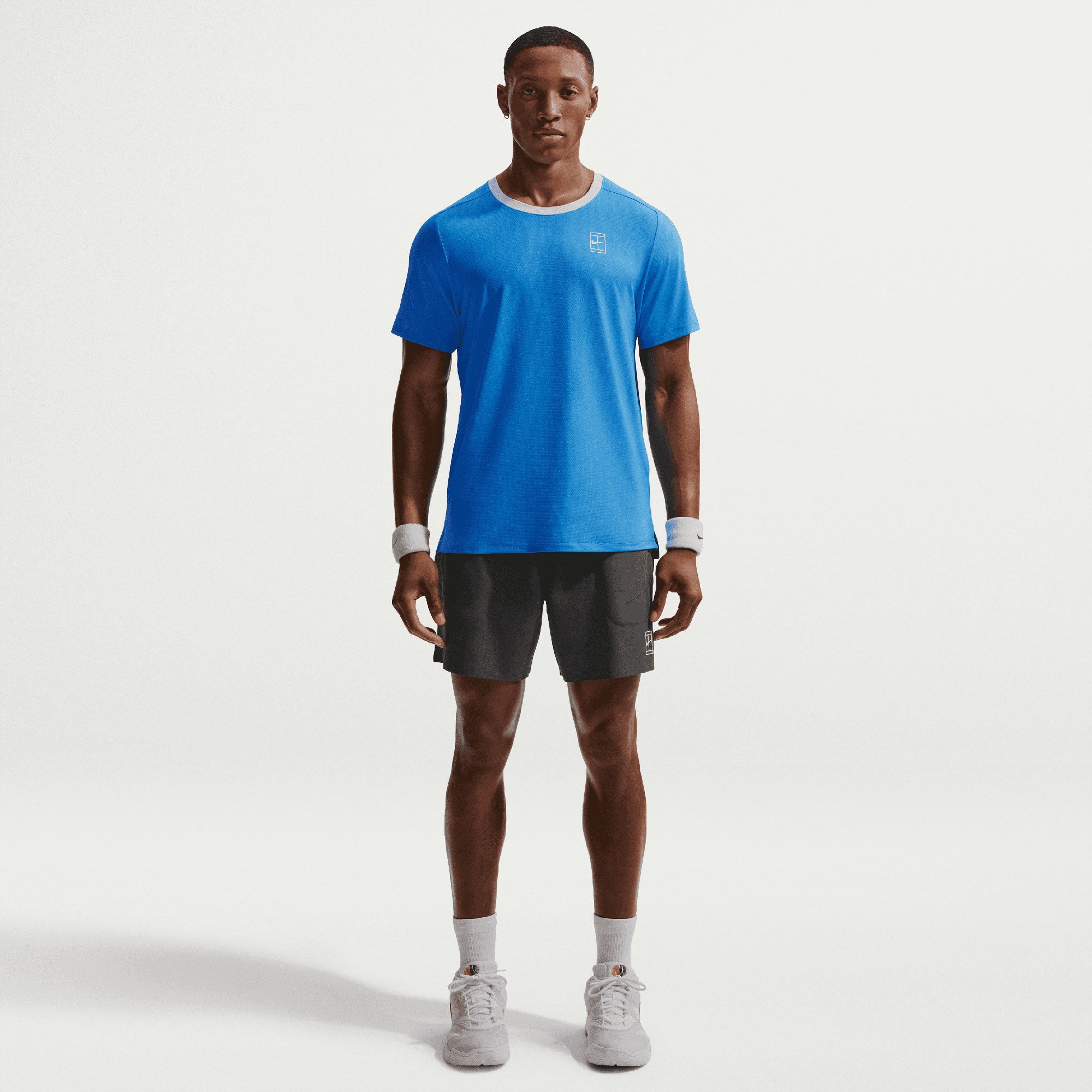 NikeCourt Advantage Men's Dri-FIT Tennis Shirt - Blue (4)