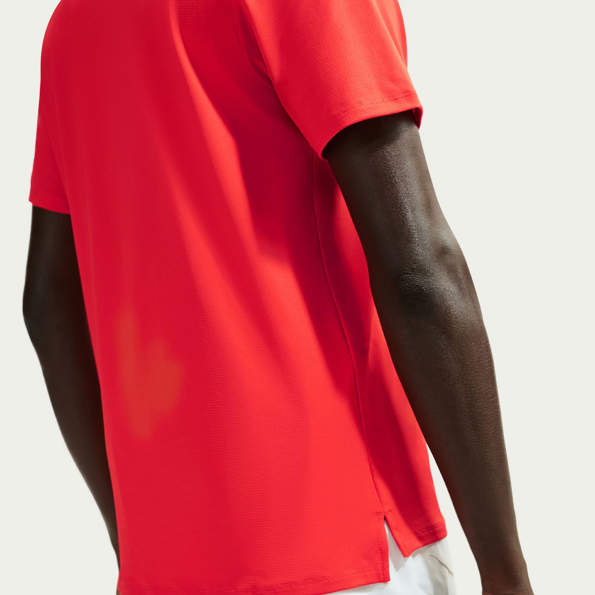 NikeCourt Advantage Men's Dri-FIT Tennis Shirt - Red (2)