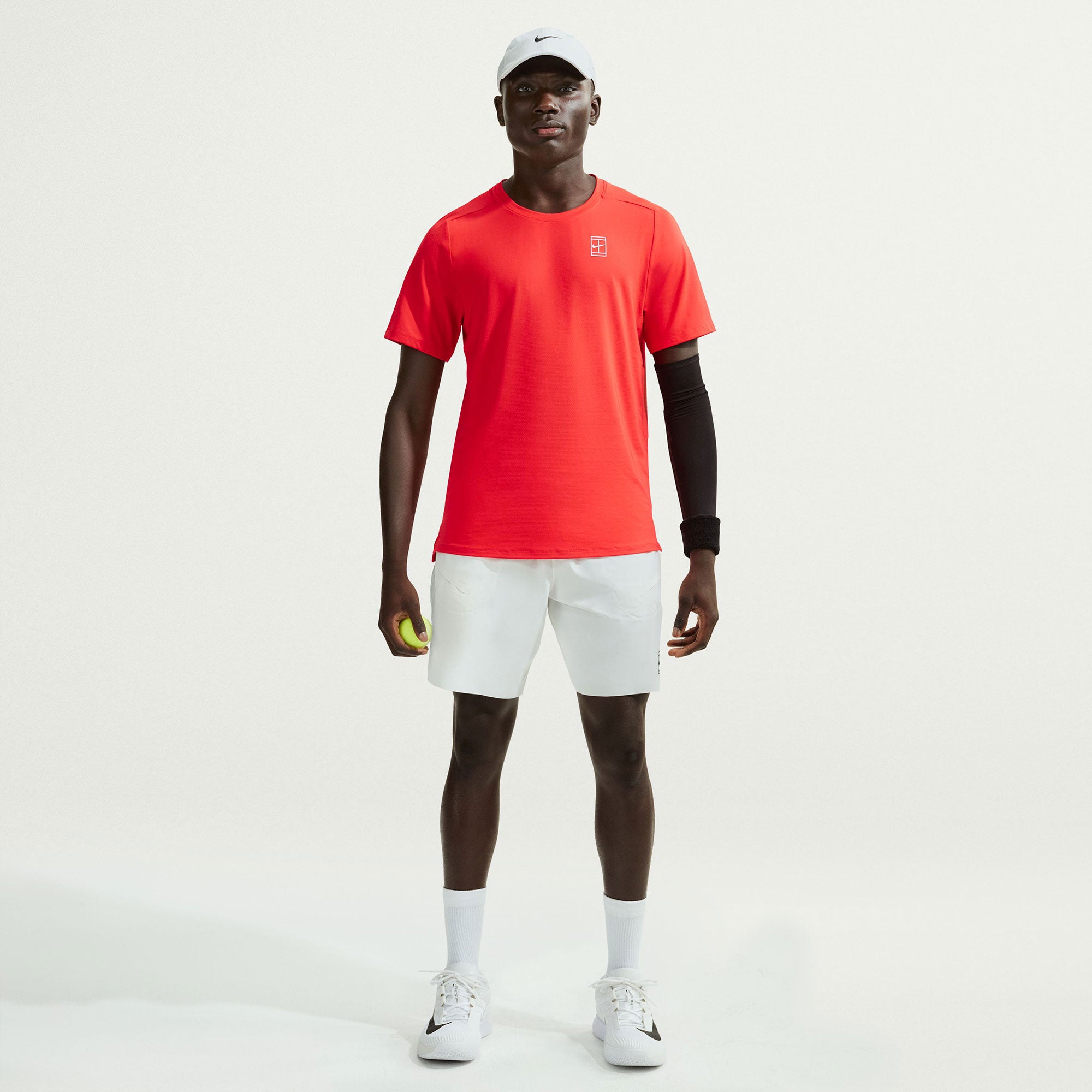 NikeCourt Advantage Men's Dri-FIT Tennis Shirt - Red (4)