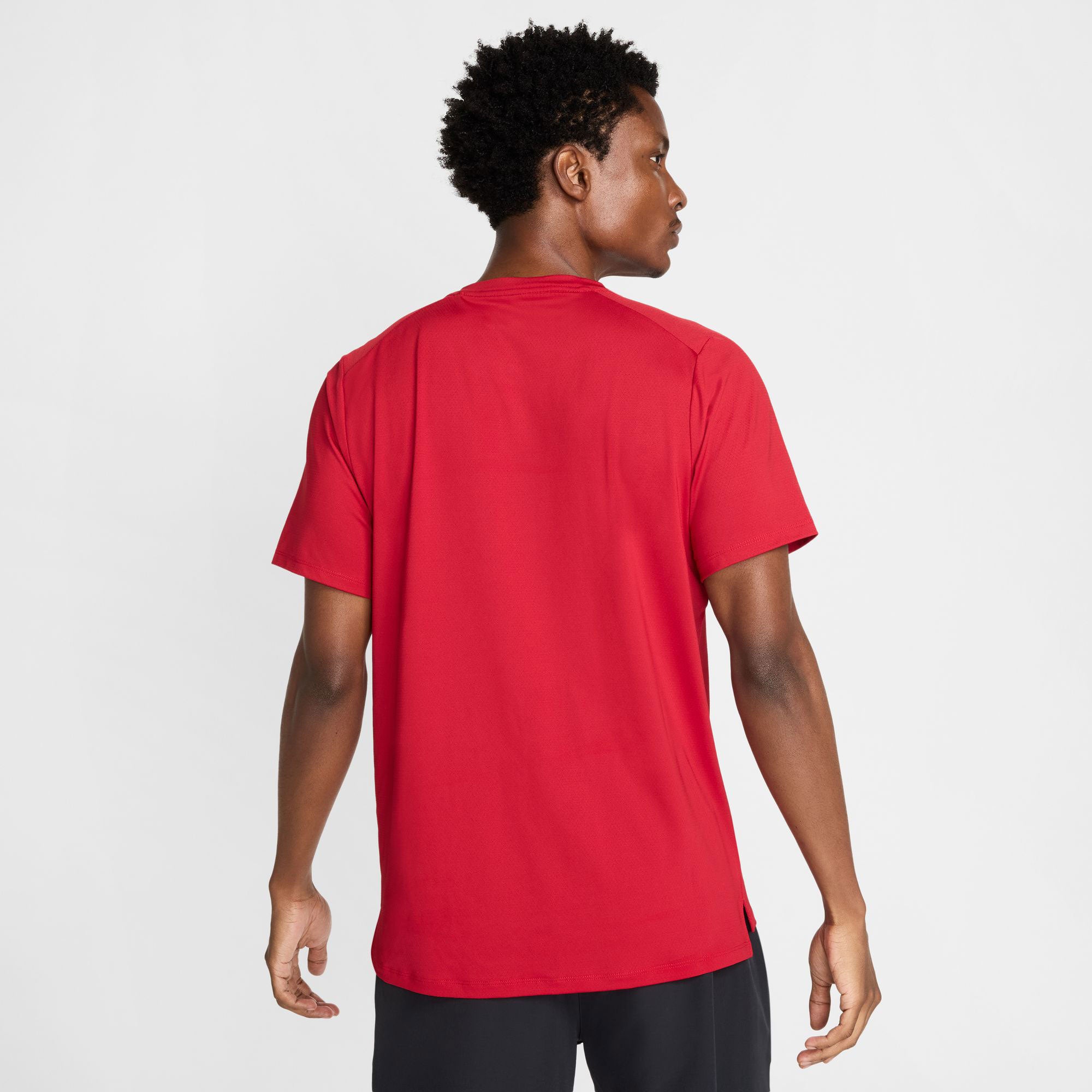 NikeCourt Advantage Men's Dri-FIT Tennis Shirt - Red (2)